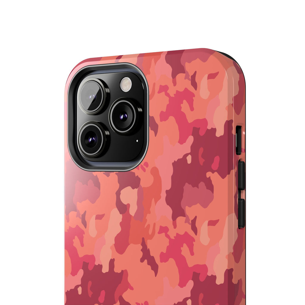 Tough Phone Cases - Hot Pink Camo