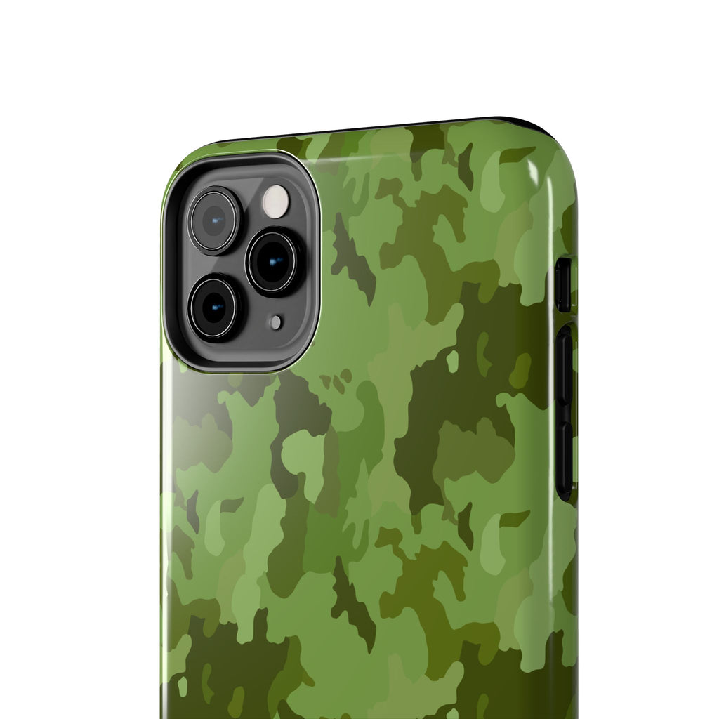 Tough Phone Cases - Green Camo