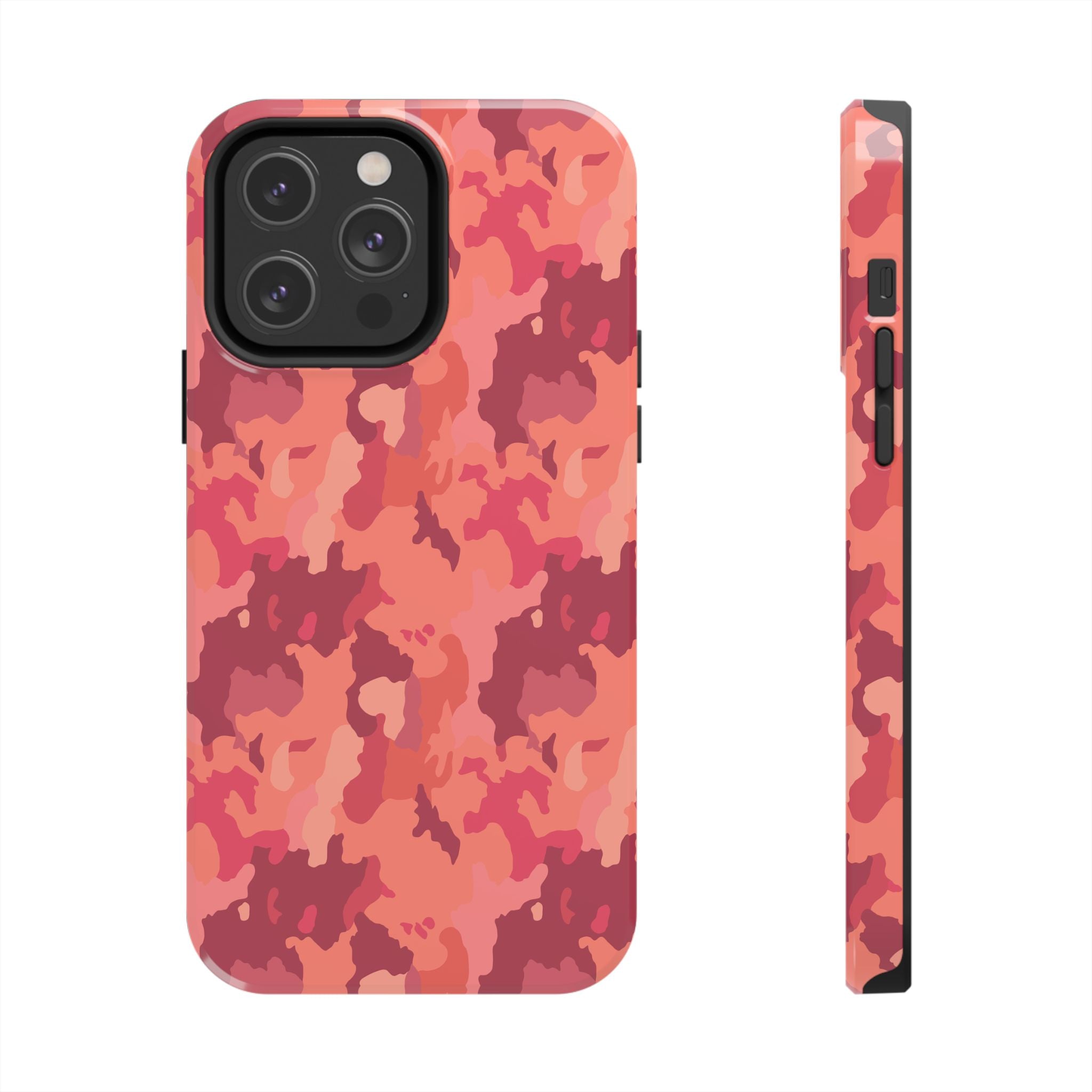 Tough Phone Cases - Hot Pink Camo