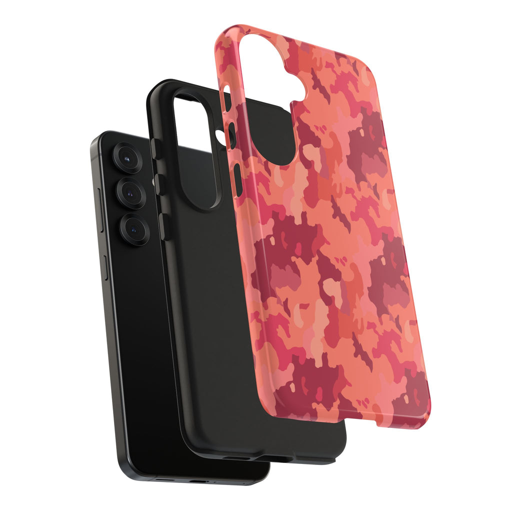 Tough Phone Cases - Hot Pink Camo
