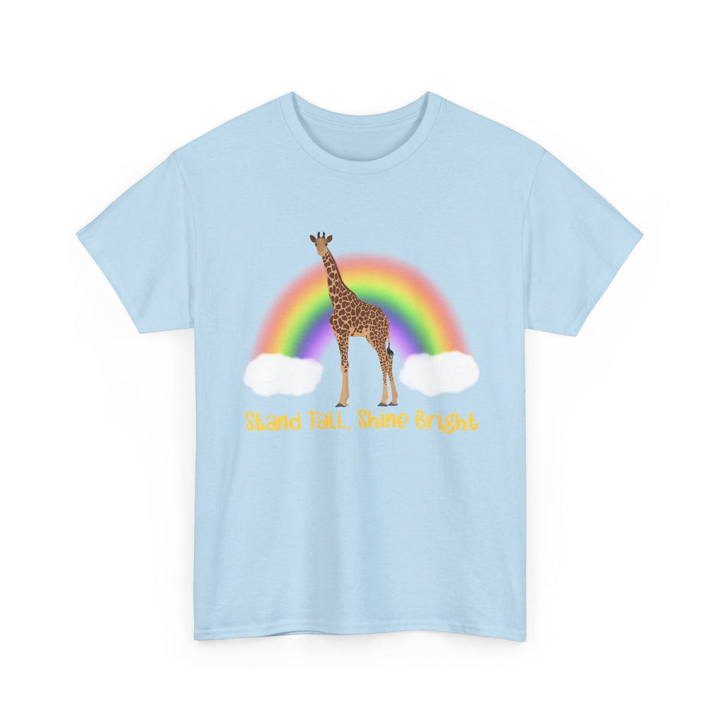 Unisex Heavy Cotton Tee - Stand Tall, Shine Bright