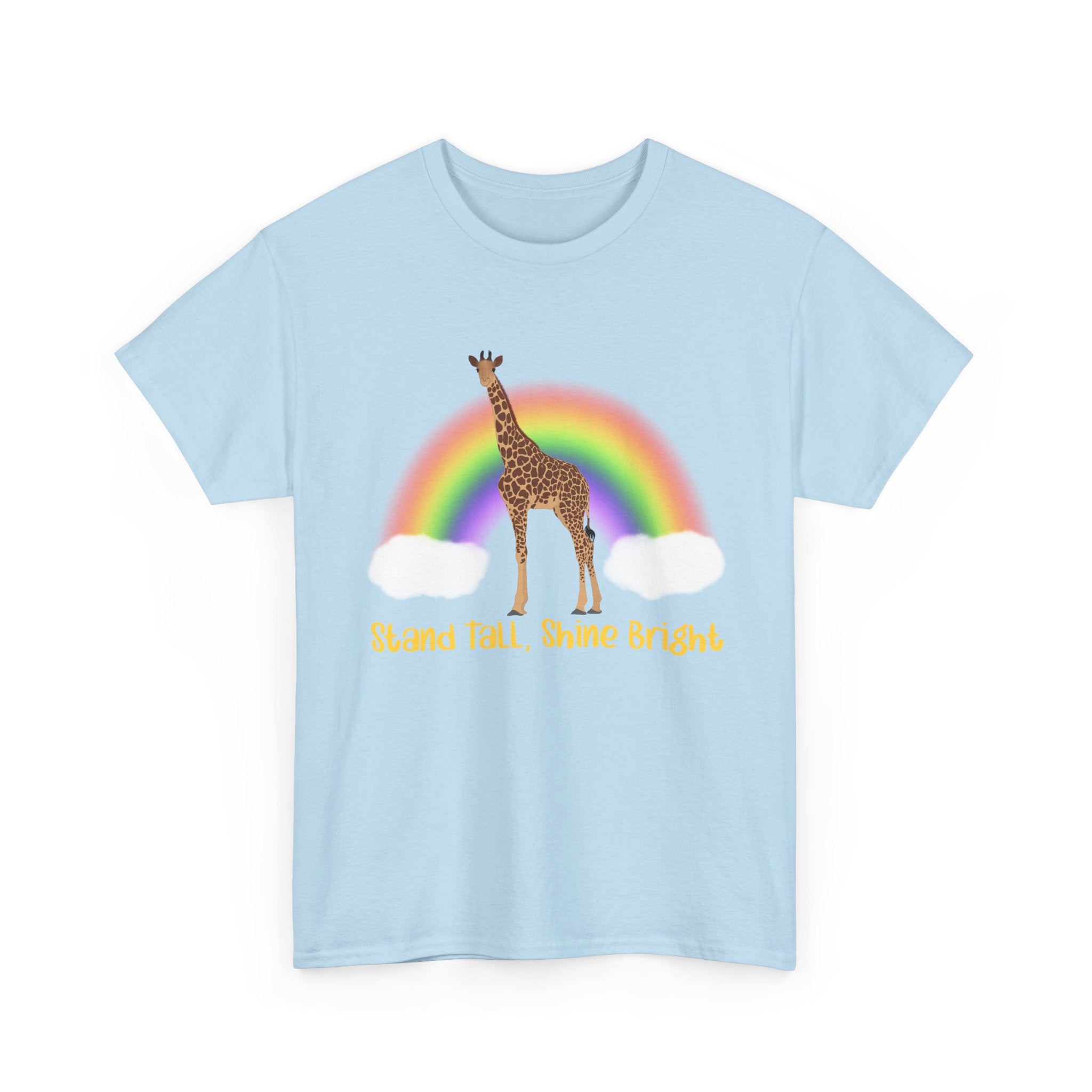 Unisex Heavy Cotton Tee - Stand Tall, Shine Bright