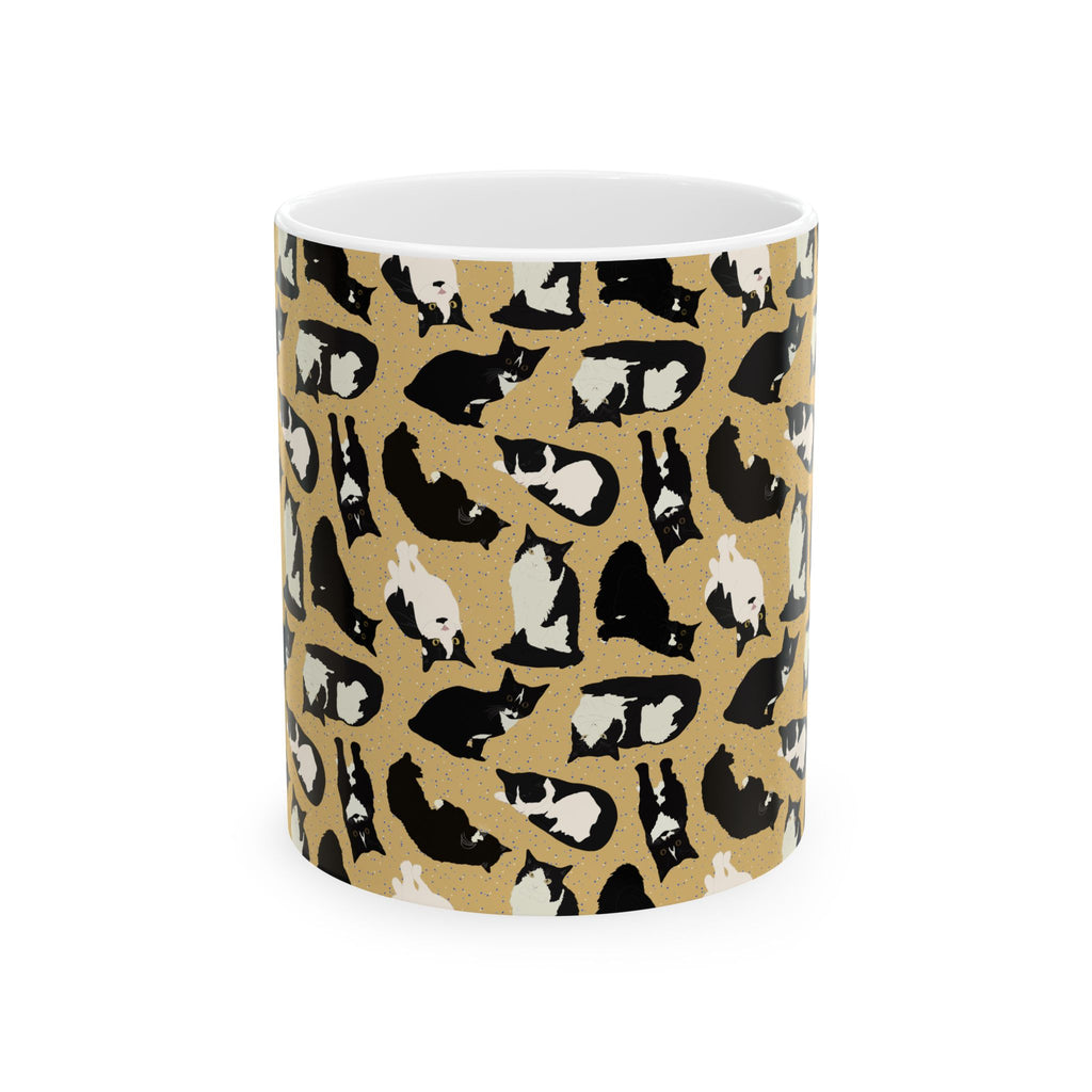 Ceramic Mug, (11oz, 15oz) - Cats