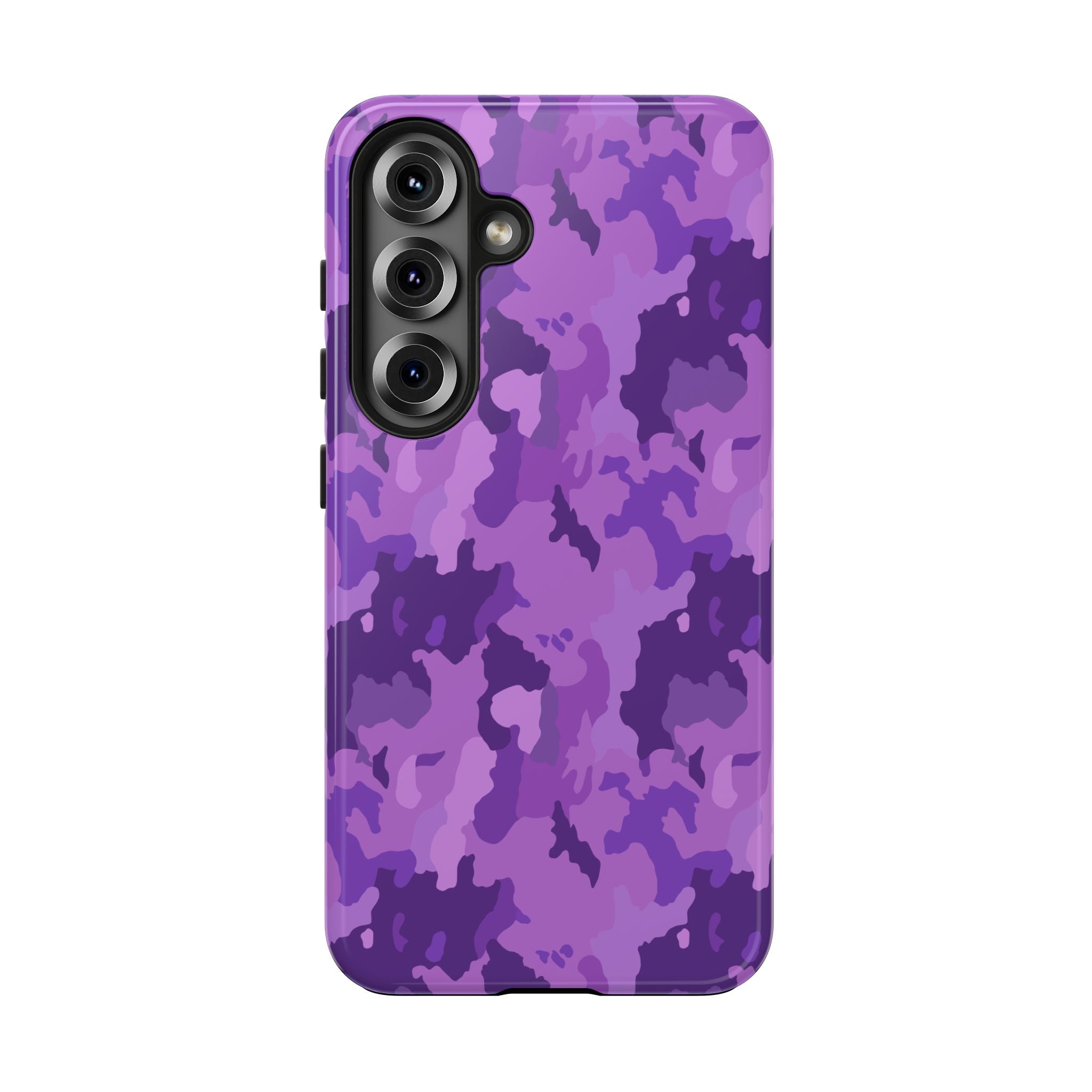 Tough Phone Cases - Purple Camo