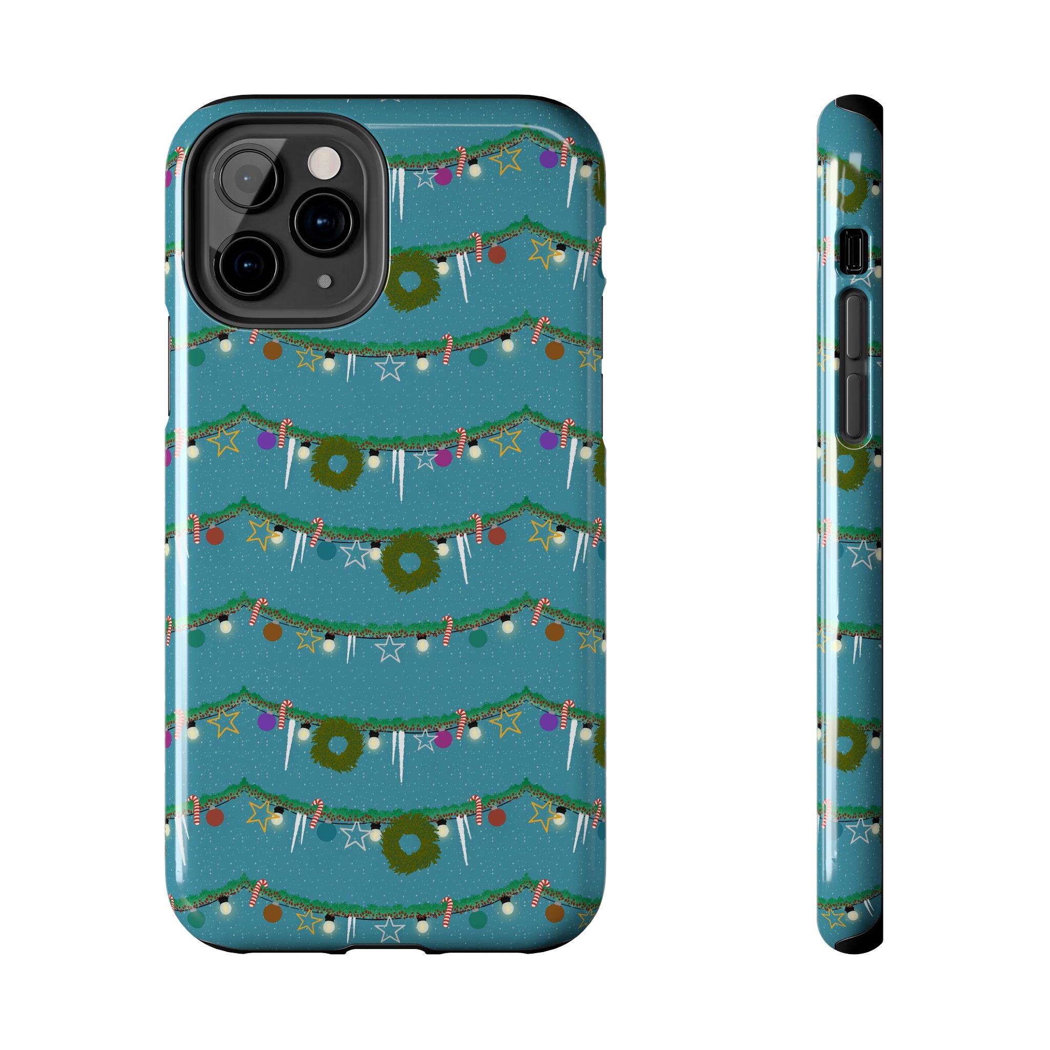 Tough Phone Cases - Christmas Garland