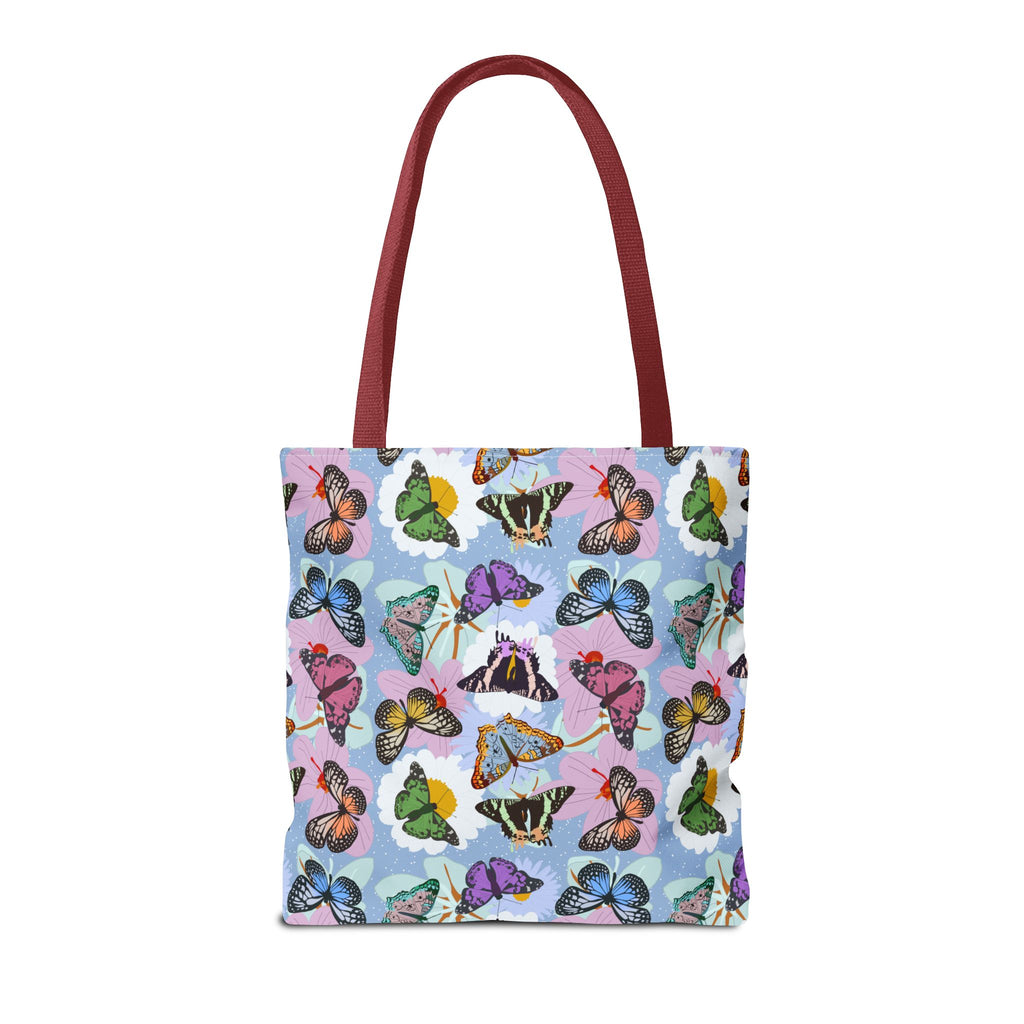 Tote Bag - Butterflies and Flowers