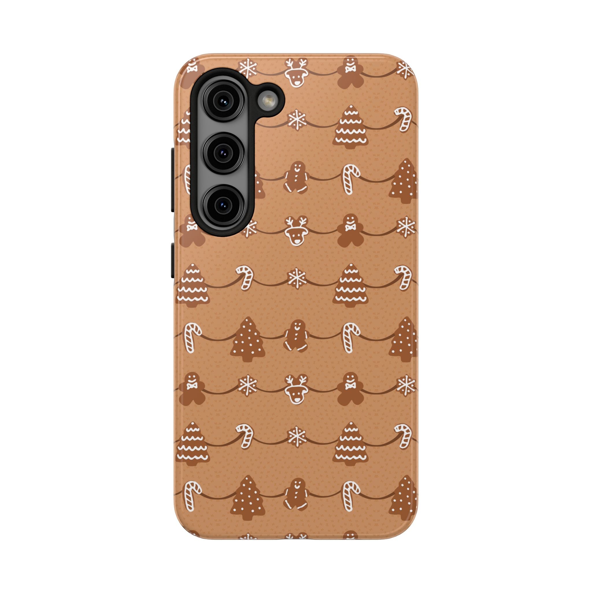 Phone Case - Gingerbread Cookies Design