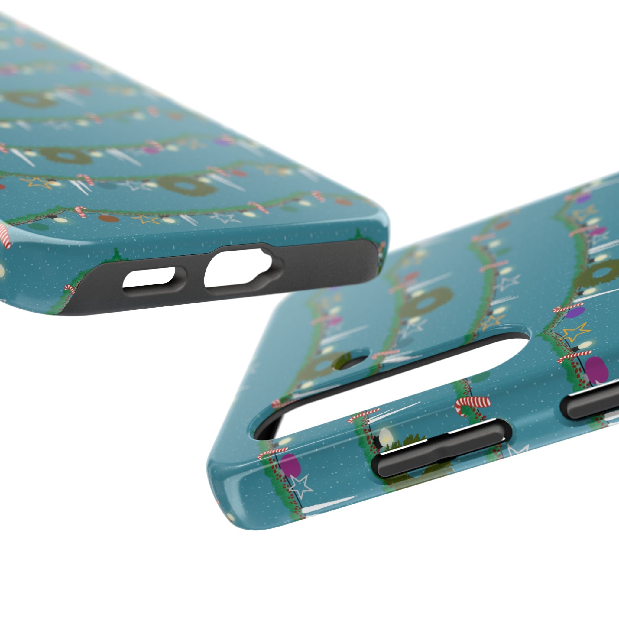 Tough Phone Cases - Christmas Garland