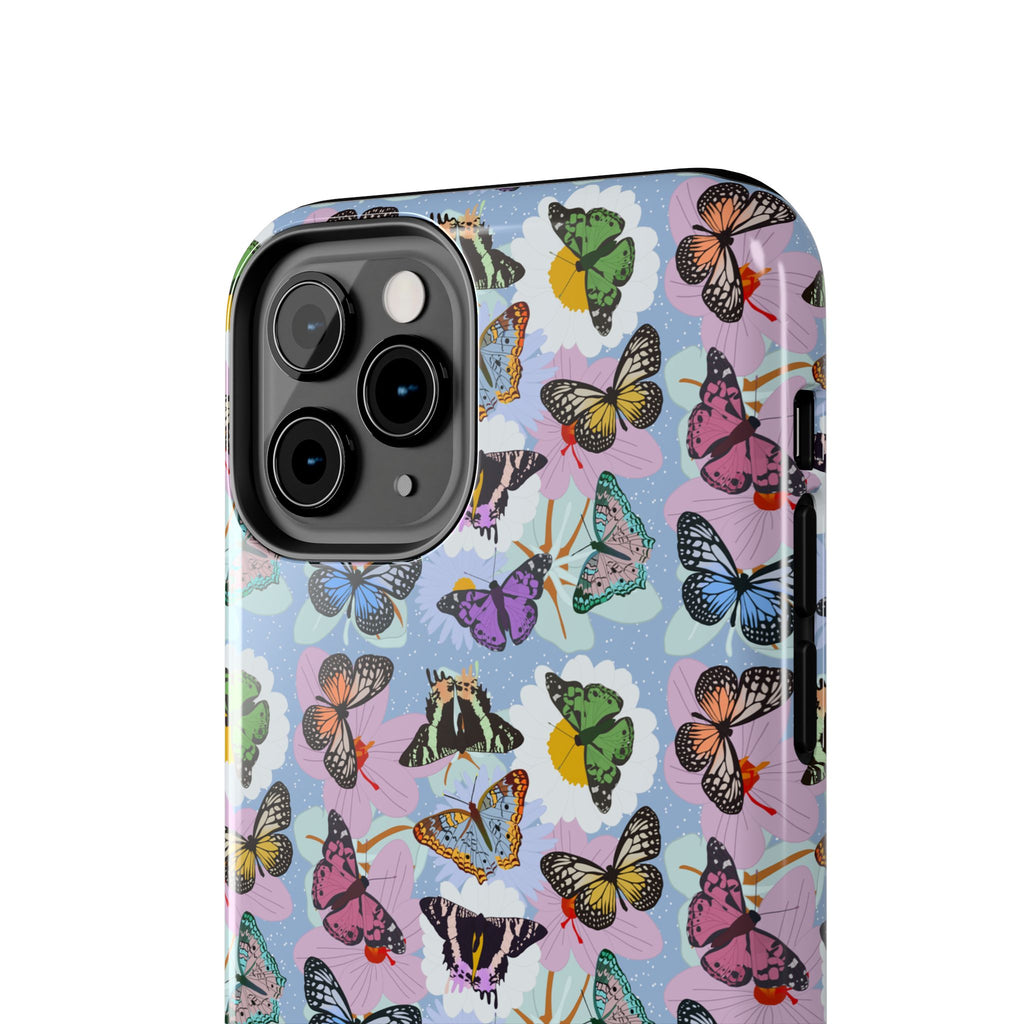 Tough Phone Cases - Butterflies and Flowers