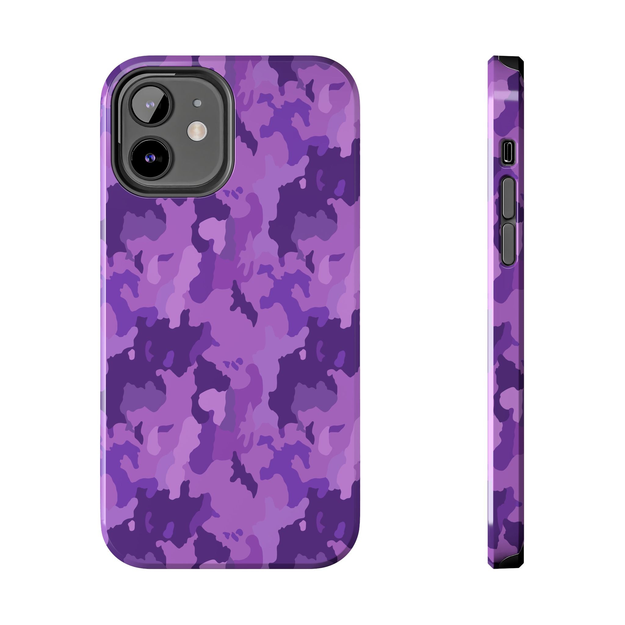 Tough Phone Cases - Purple Camo