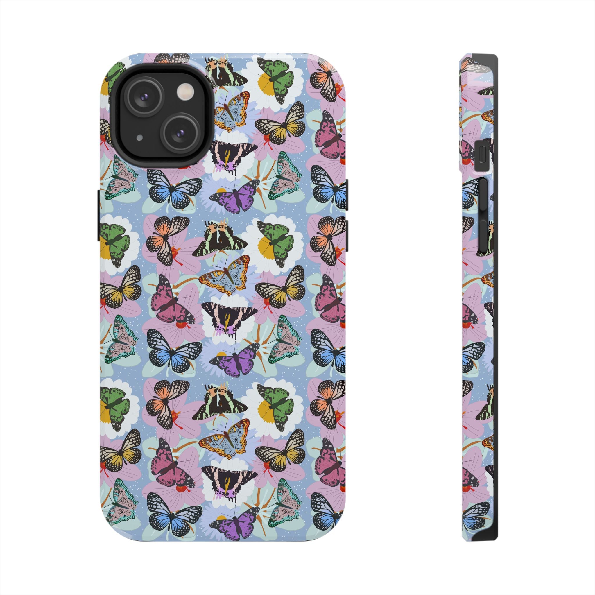 Tough Phone Cases - Butterflies and Flowers