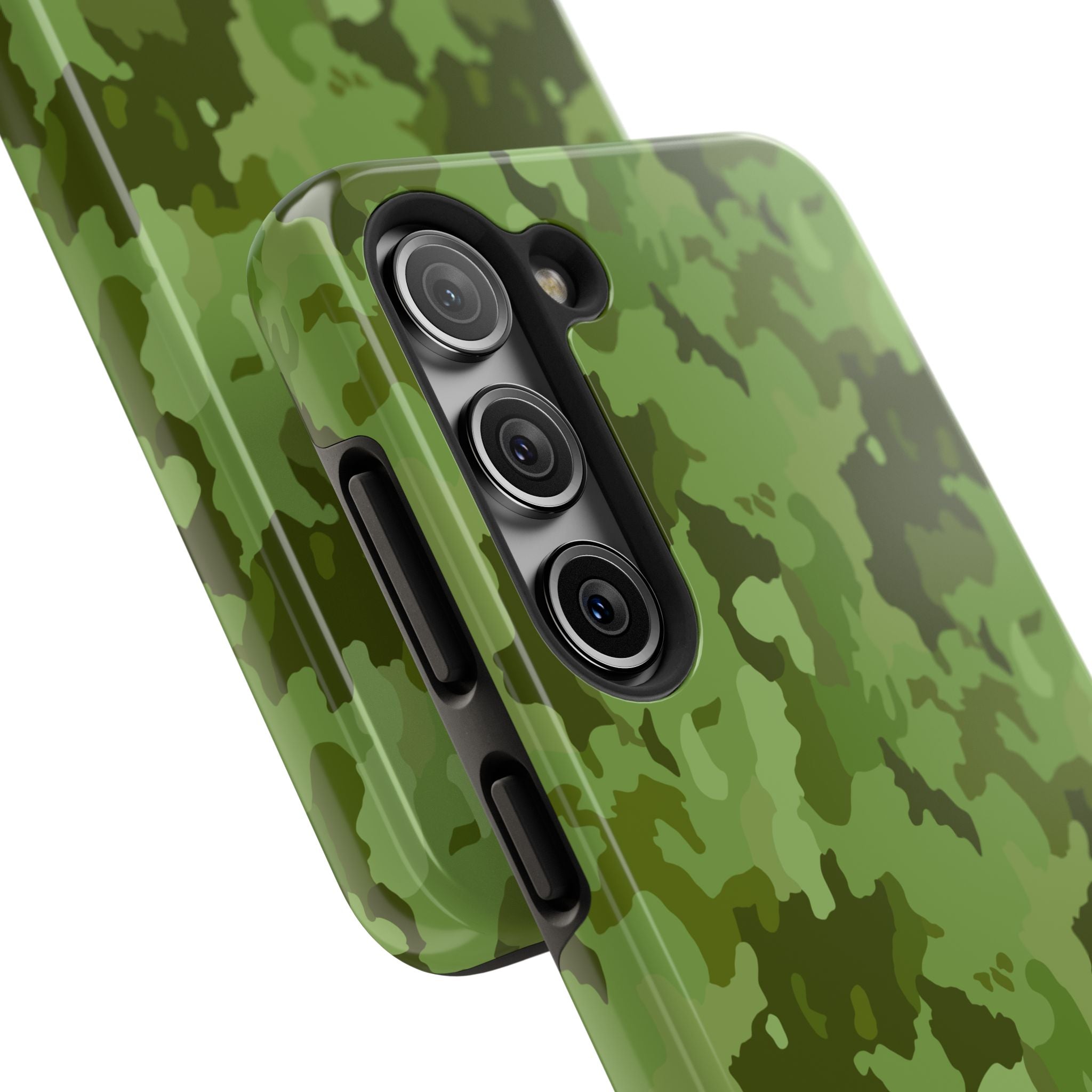Tough Phone Cases - Green Camo