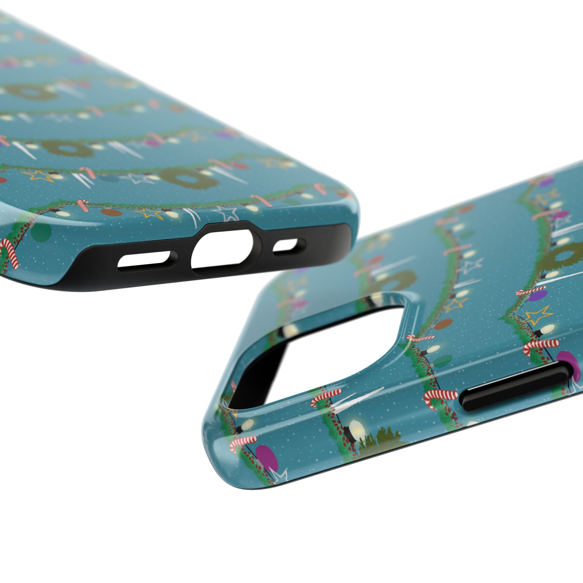 Tough Phone Cases - Christmas Garland