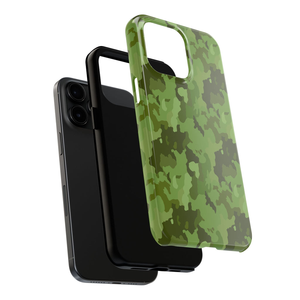 Tough Phone Cases - Green Camo