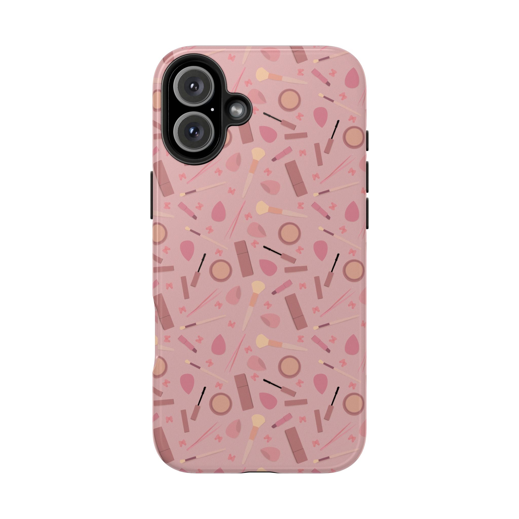 Phone Case - Pink Aesthetic Makeup Design