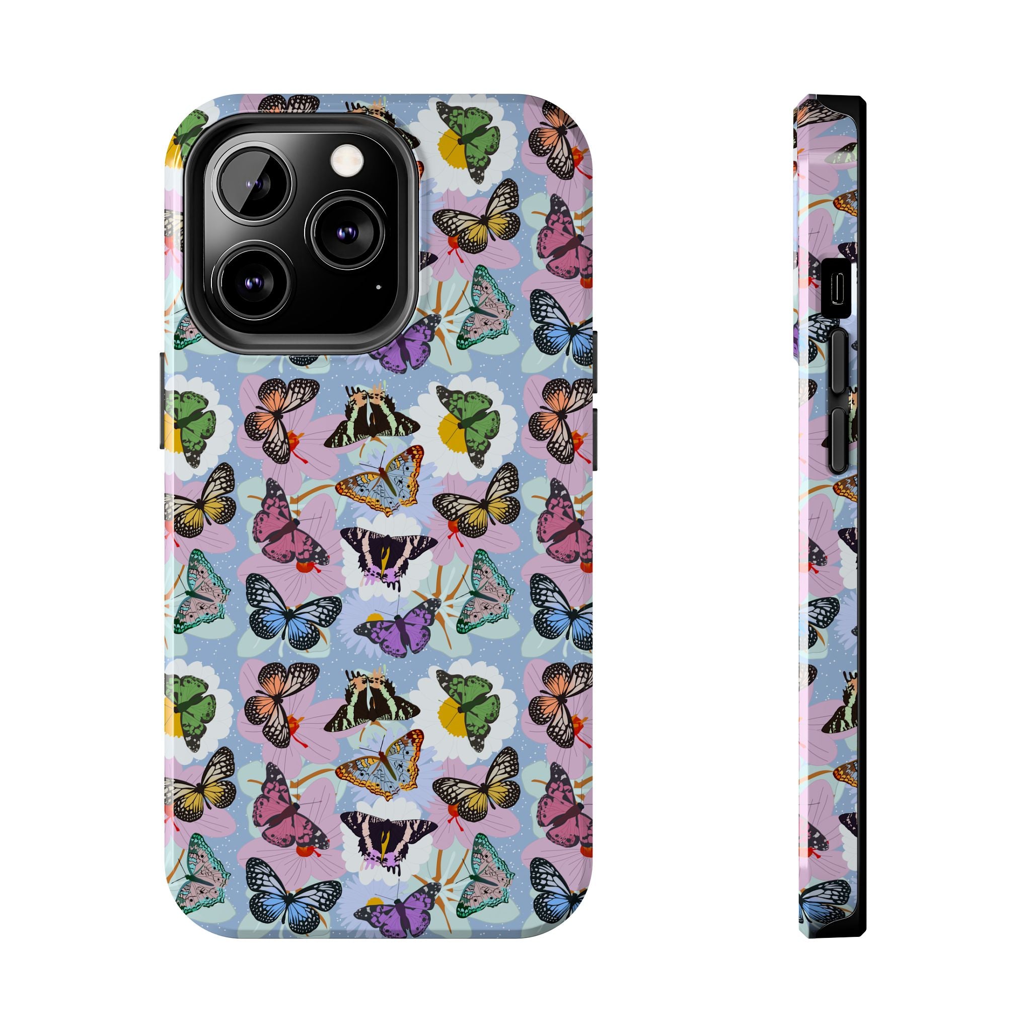 Tough Phone Cases - Butterflies and Flowers