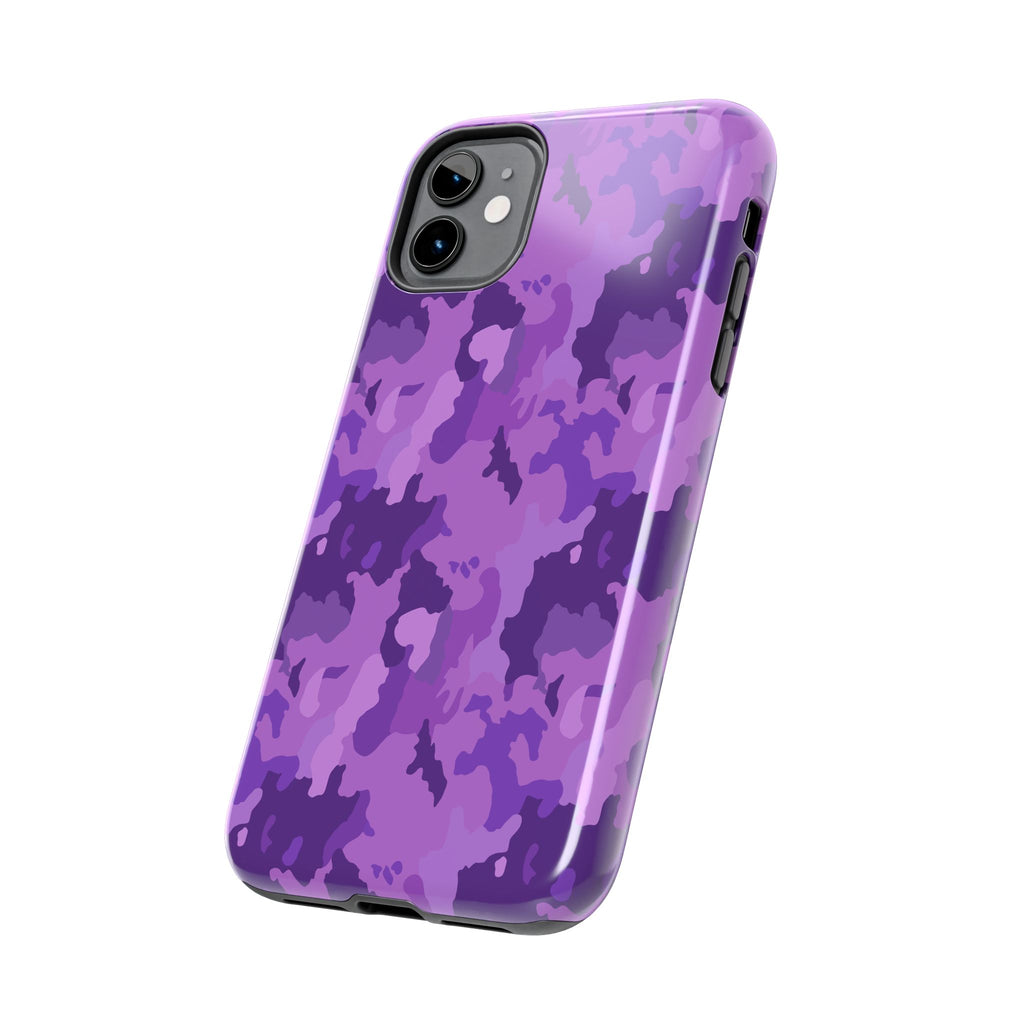 Tough Phone Cases - Purple Camo