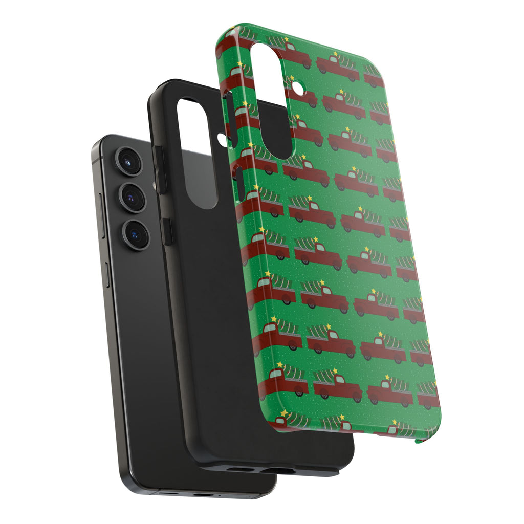 Tough Phone Cases - Merry Truckmas