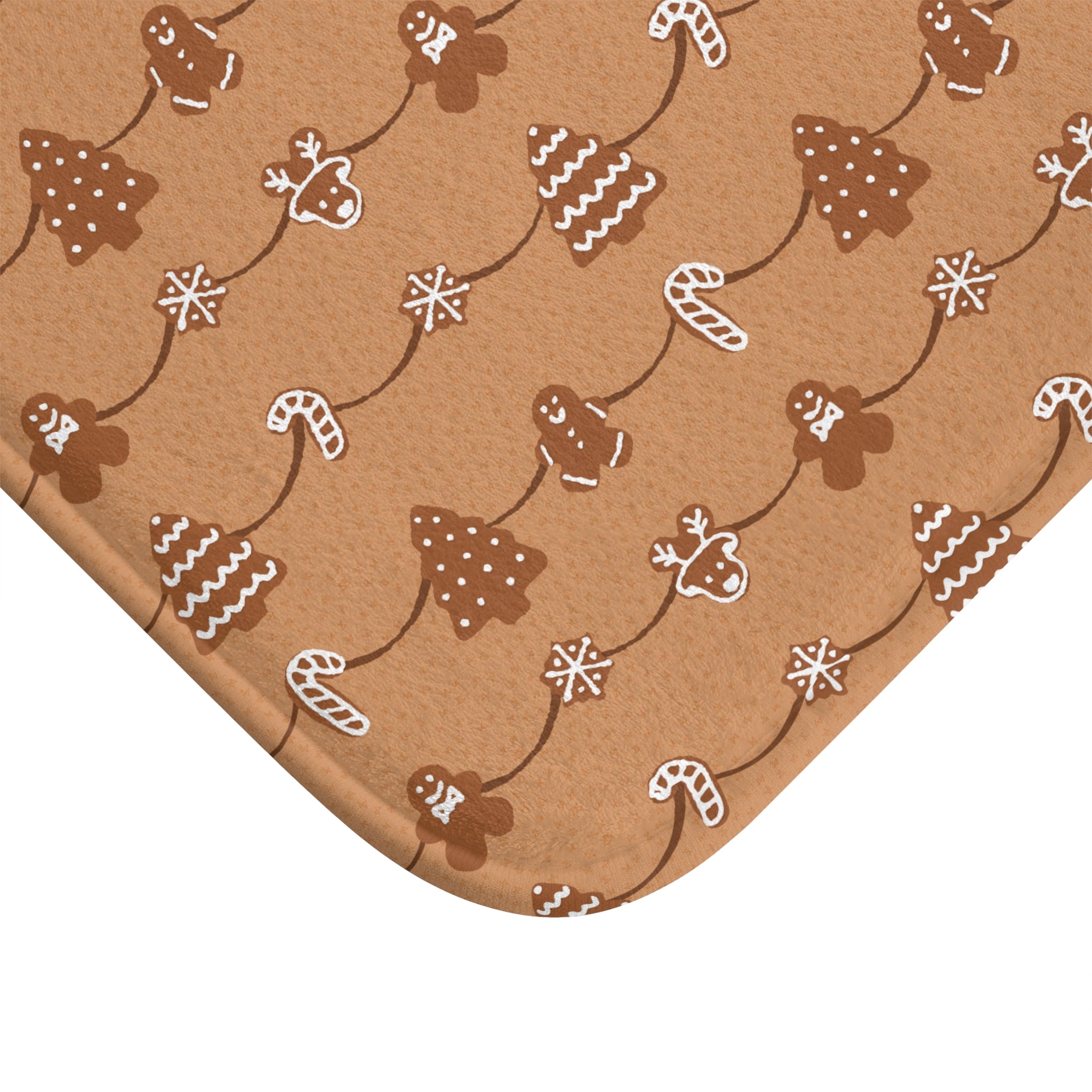 Bath Mat - Gingerbread Cookies