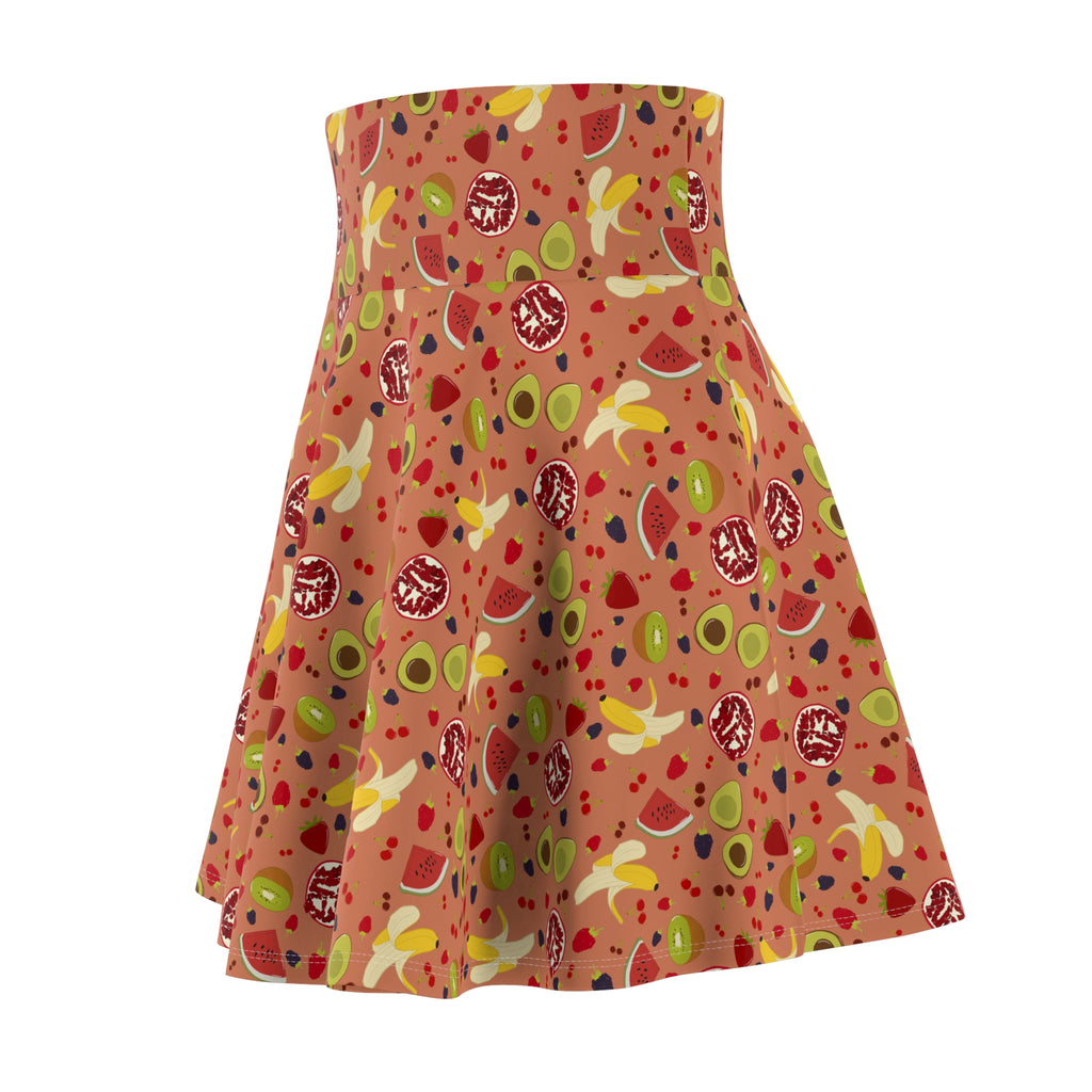 Women's Skater Skirt - Fruit Aesthetic