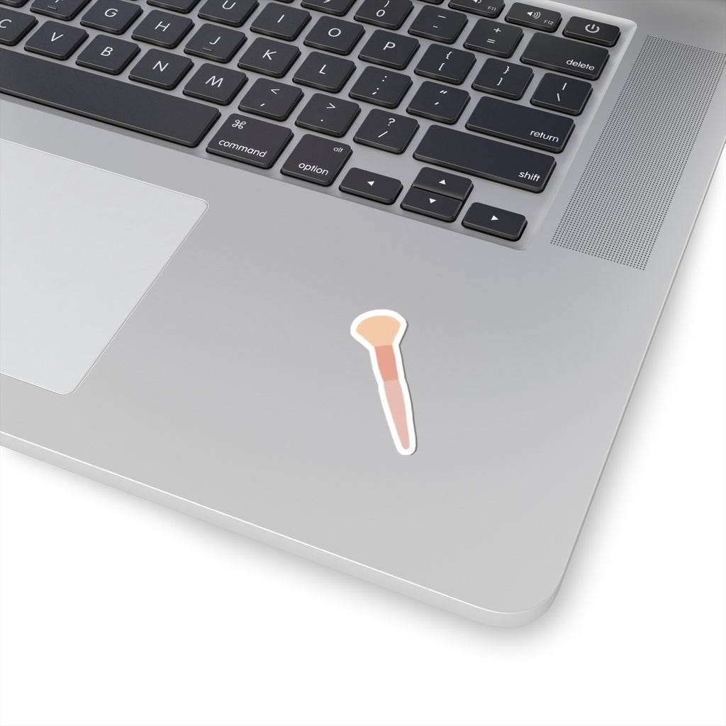 Kiss-Cut Stickers - Make Up Brush