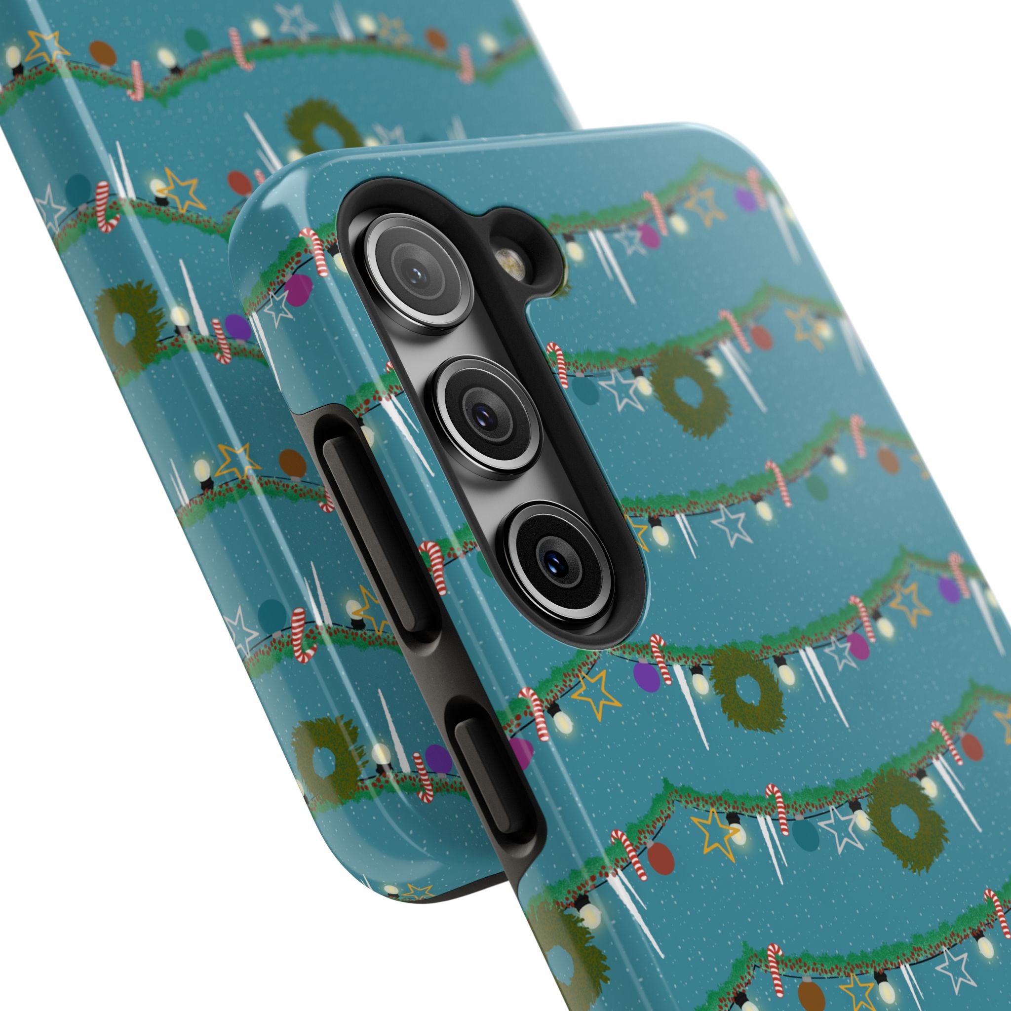 Tough Phone Cases - Christmas Garland