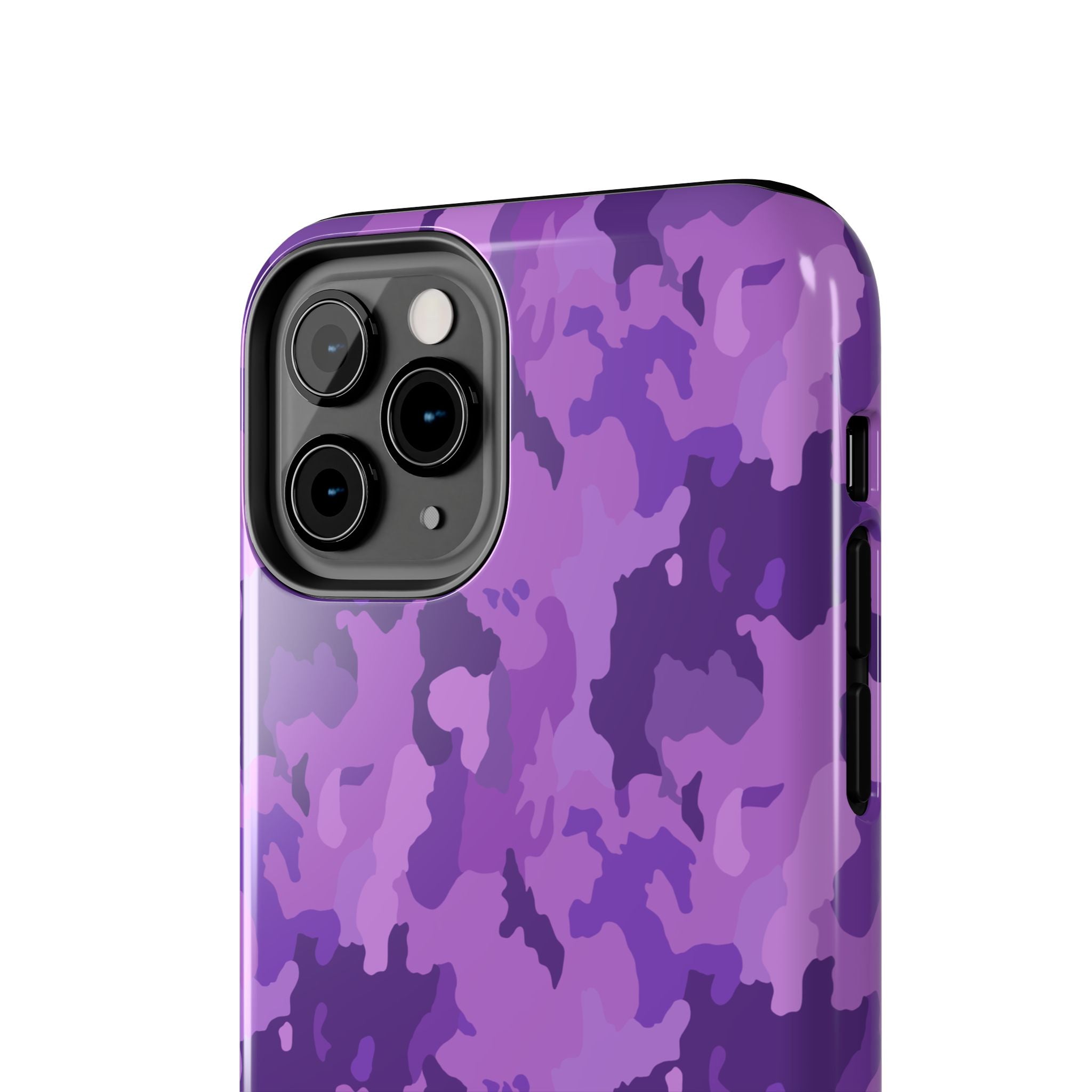 Tough Phone Cases - Purple Camo