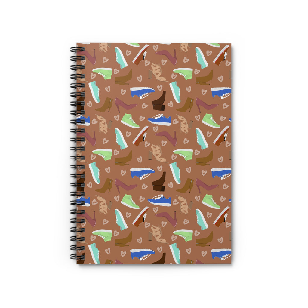 Spiral Notebook - Ruled Line - Shoe Lover
