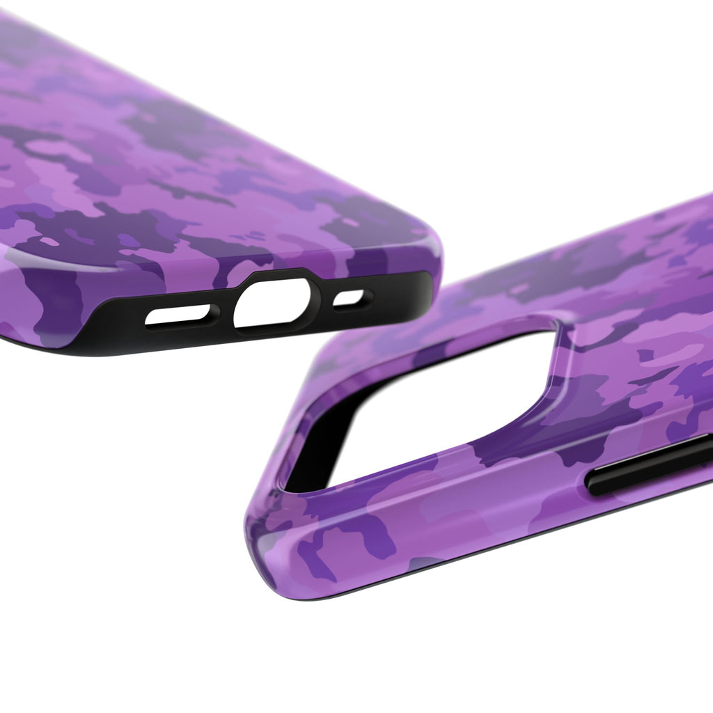 Tough Phone Cases - Purple Camo