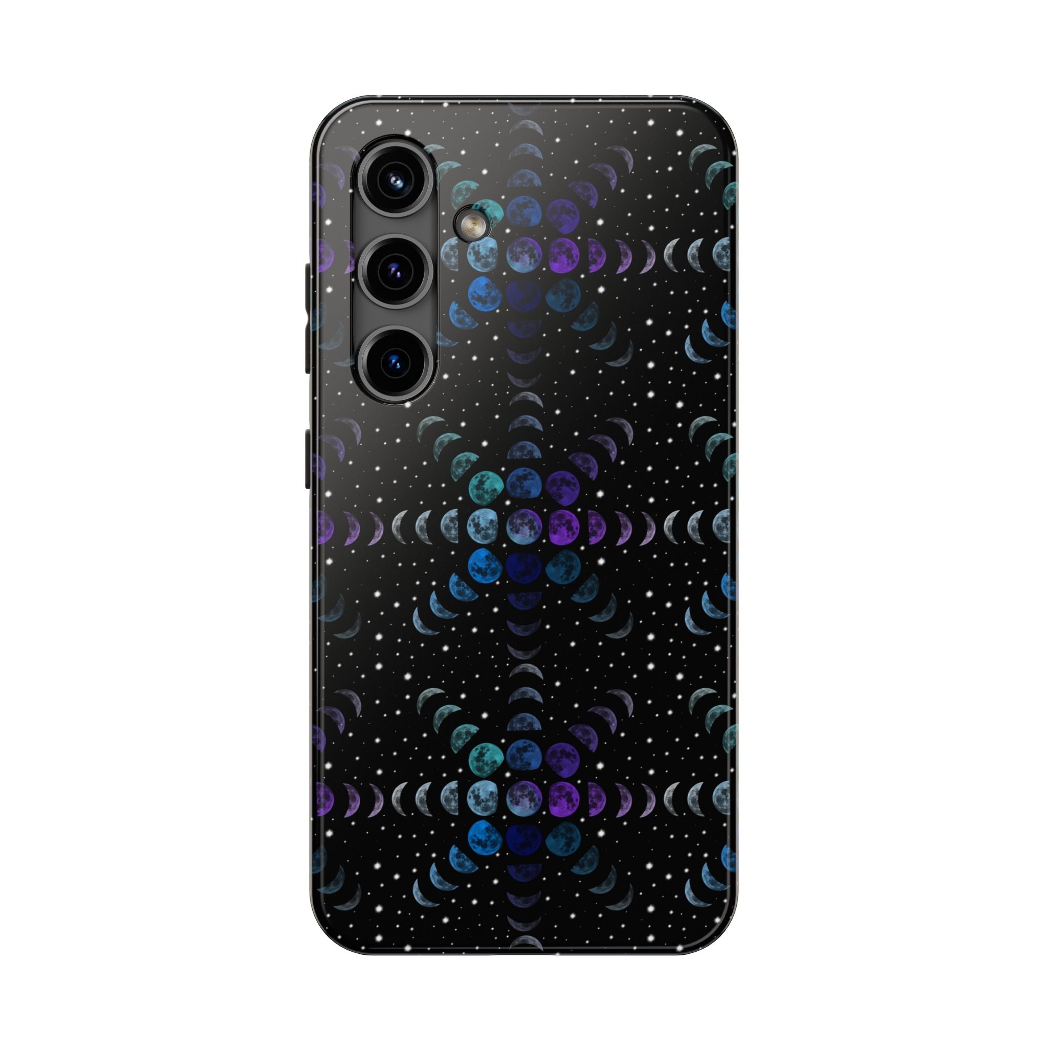 Tough Phone Cases - Multi-Colored Lunar Cycle