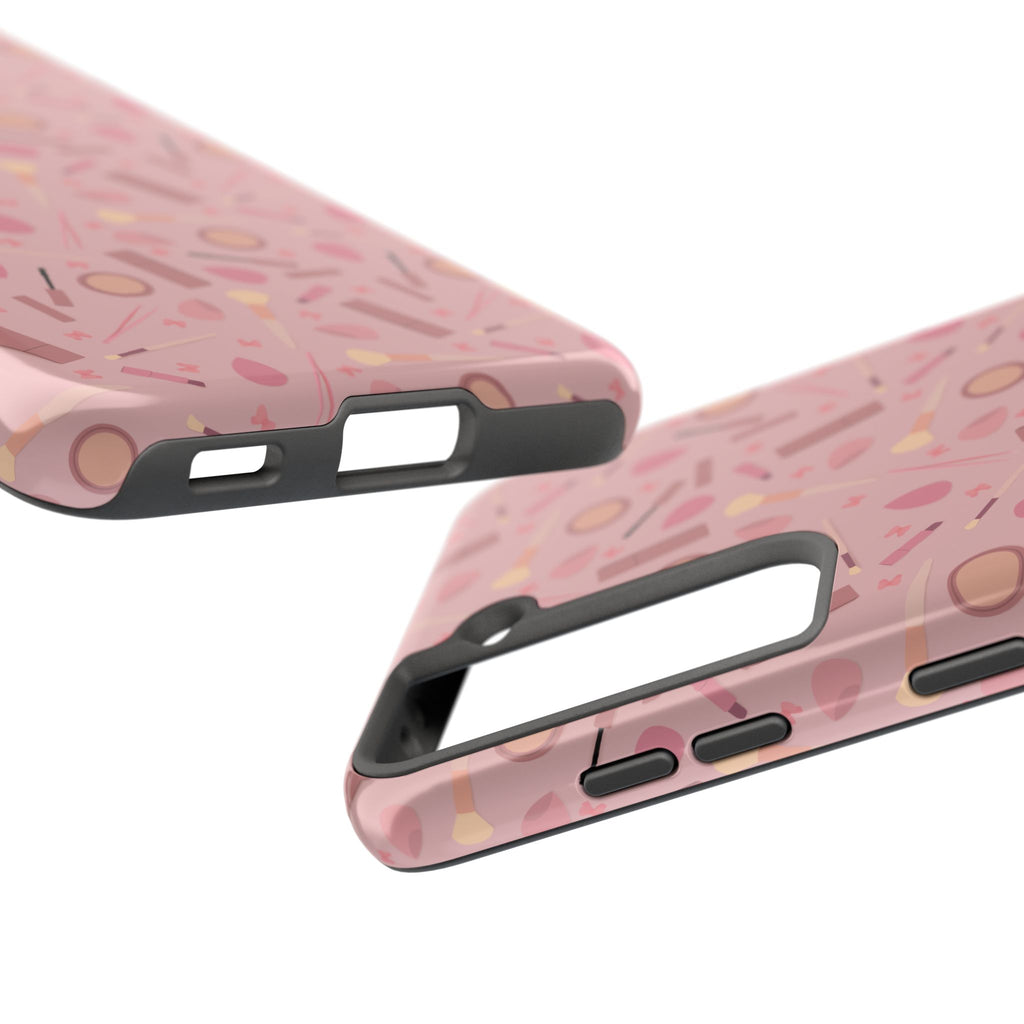 Phone Case - Pink Aesthetic Makeup Design