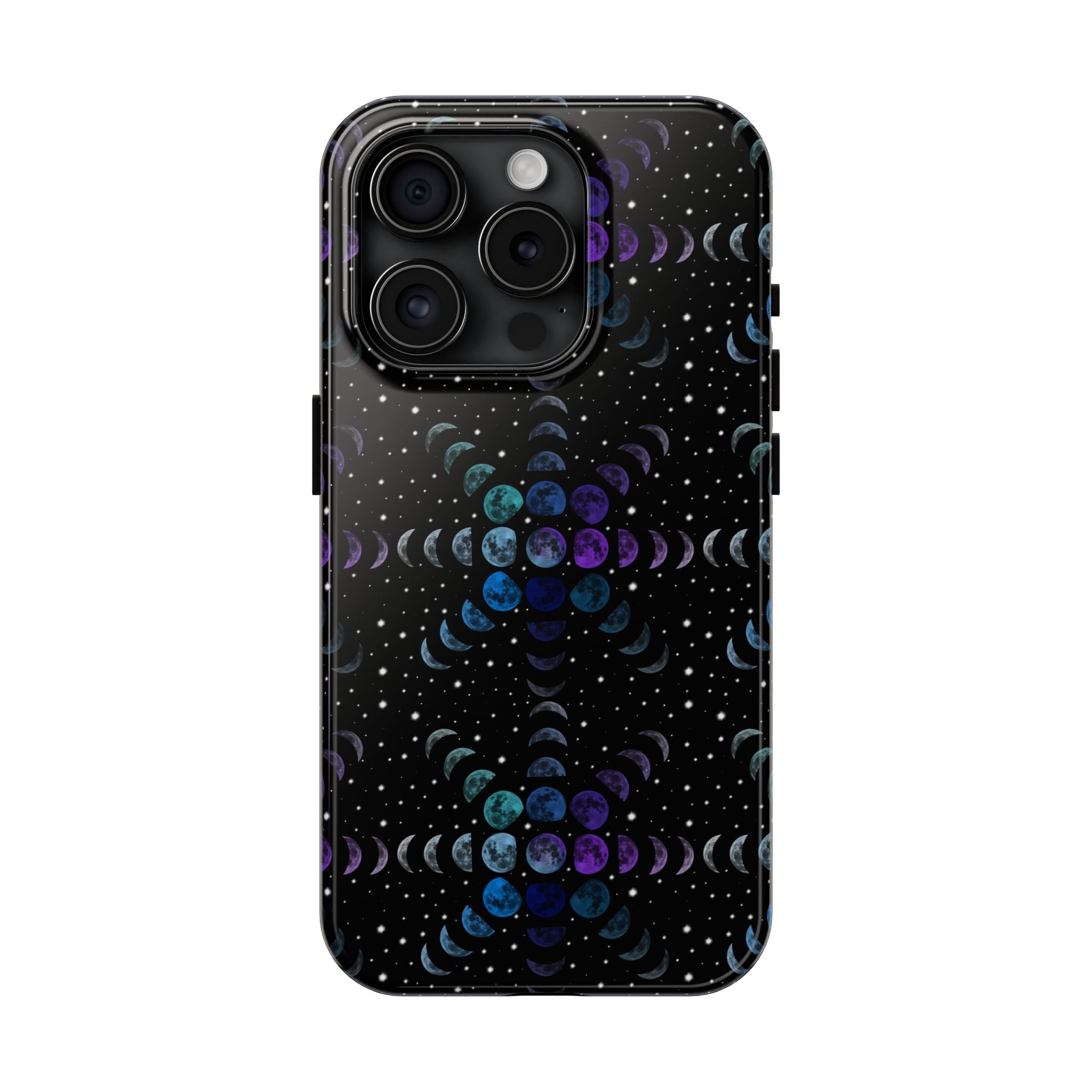 Tough Phone Cases - Multi-Colored Lunar Cycle