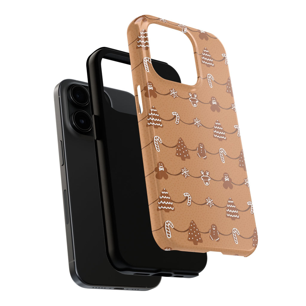 Phone Case - Gingerbread Cookies Design