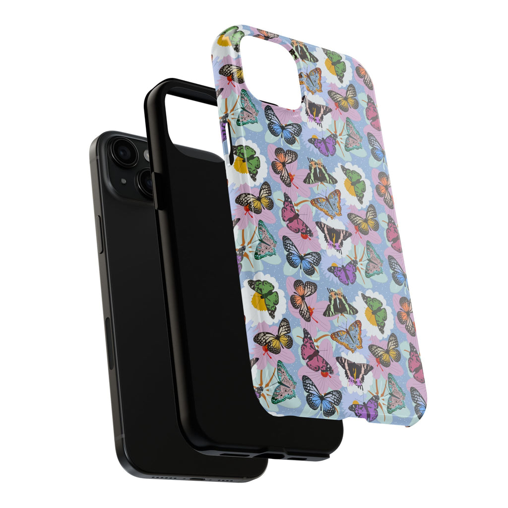 Tough Phone Cases - Butterflies and Flowers