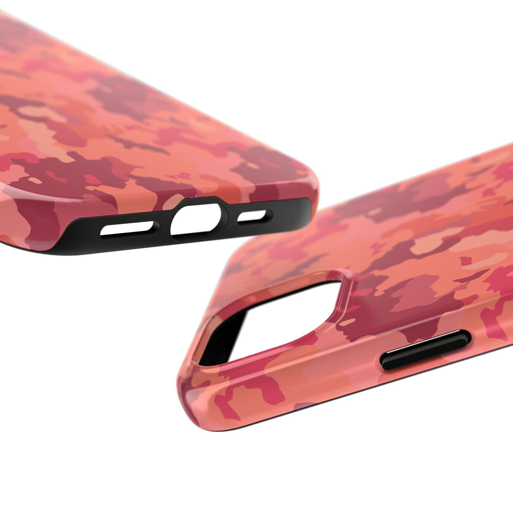 Tough Phone Cases - Hot Pink Camo
