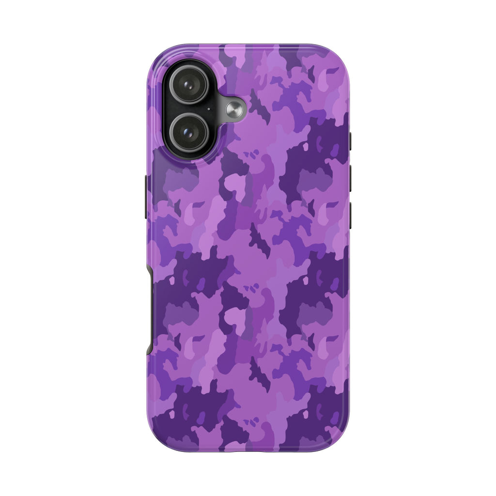 Tough Phone Cases - Purple Camo