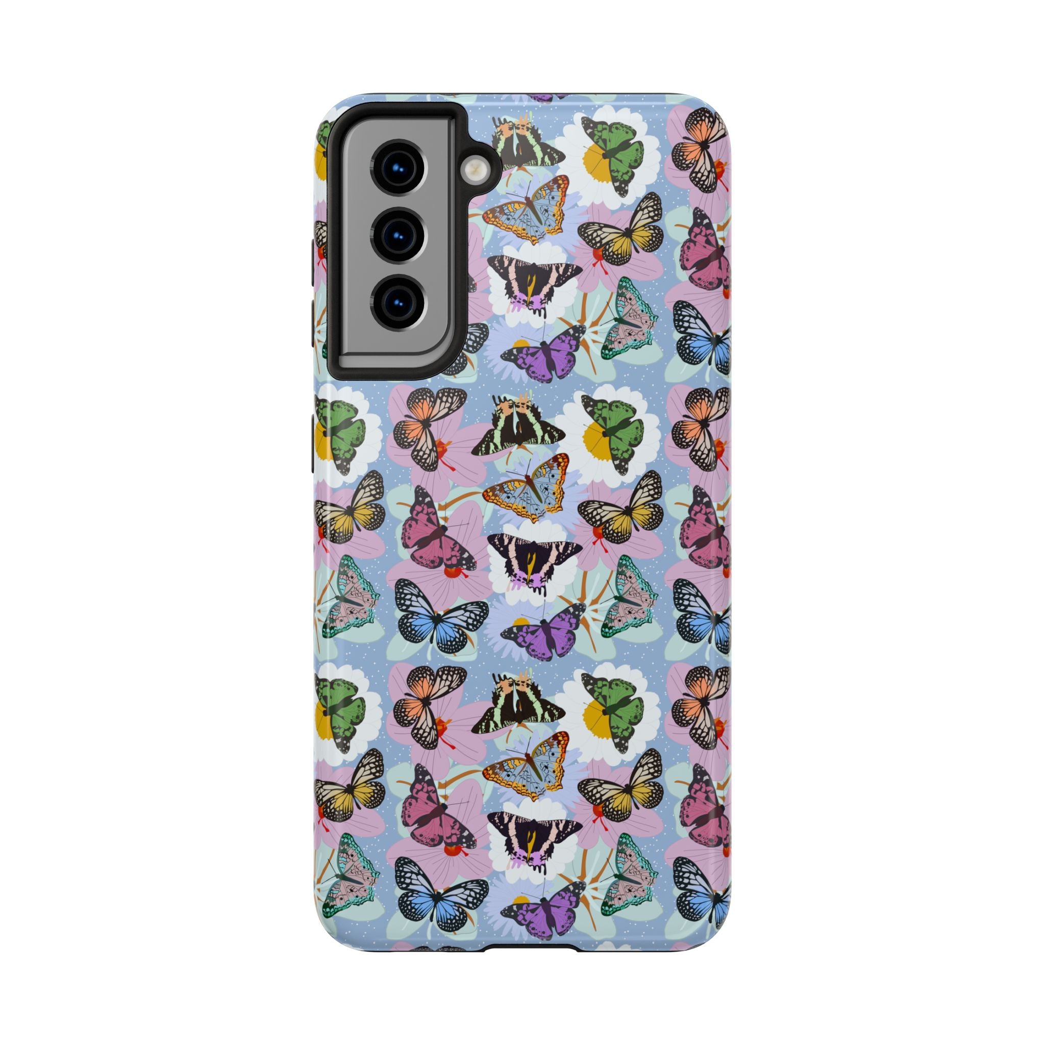 Tough Phone Cases - Butterflies and Flowers