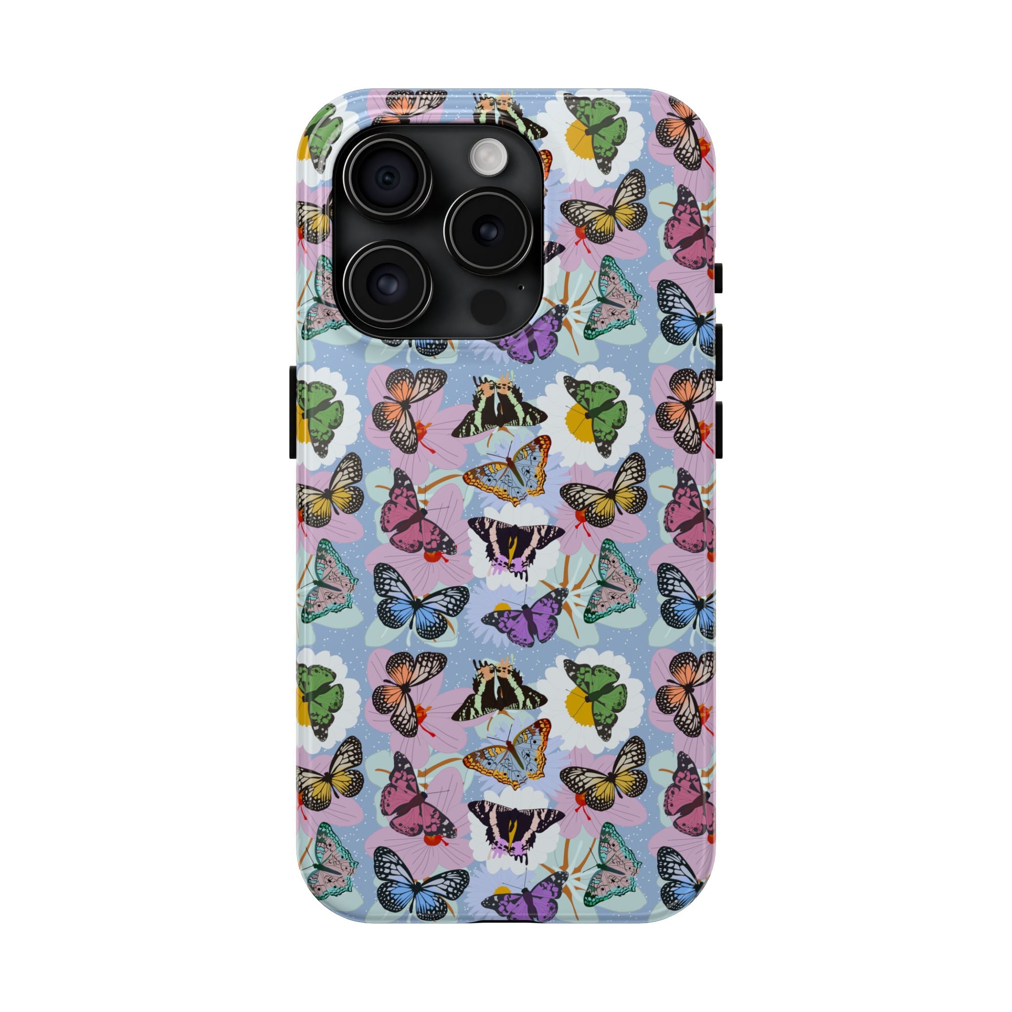 Tough Phone Cases - Butterflies and Flowers