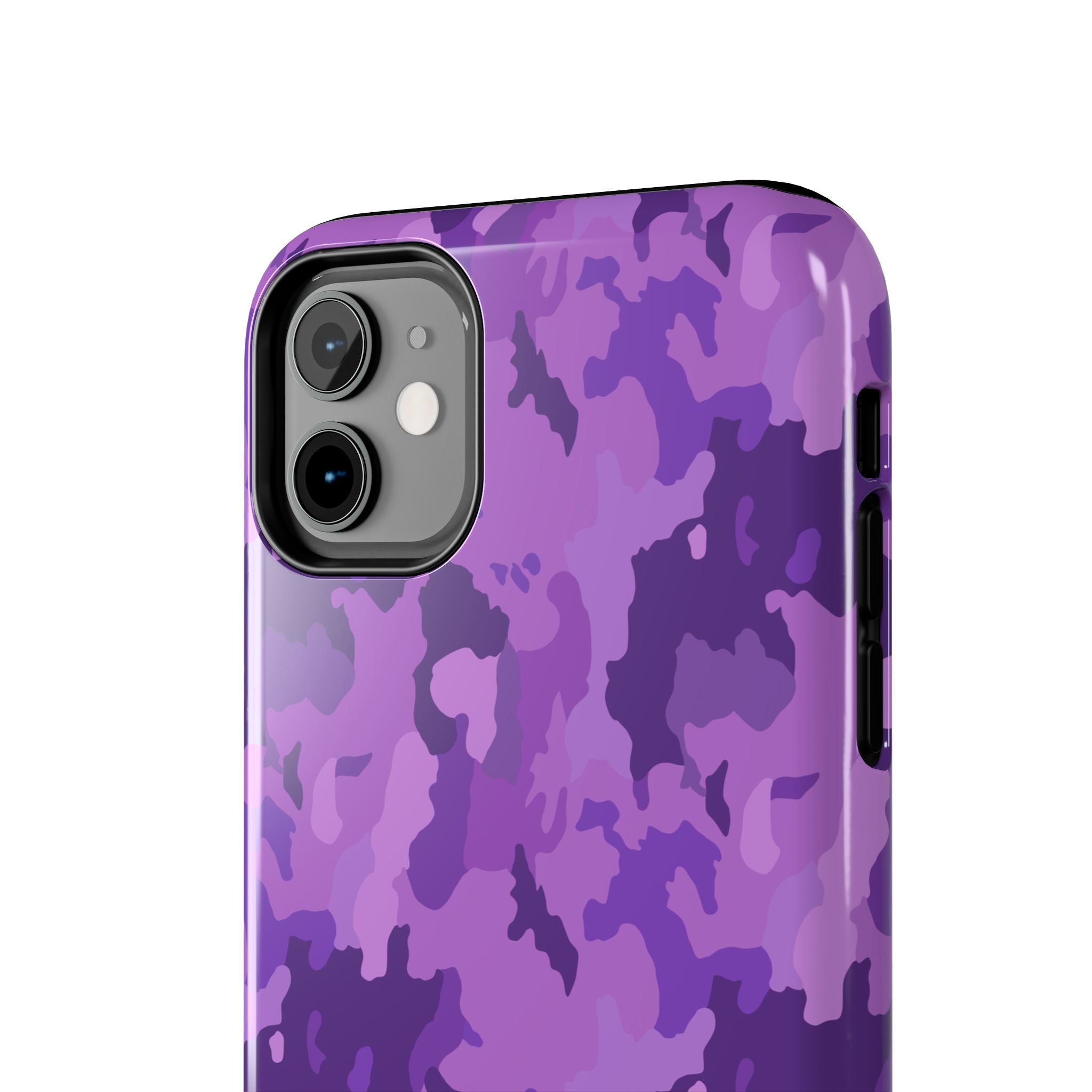 Tough Phone Cases - Purple Camo