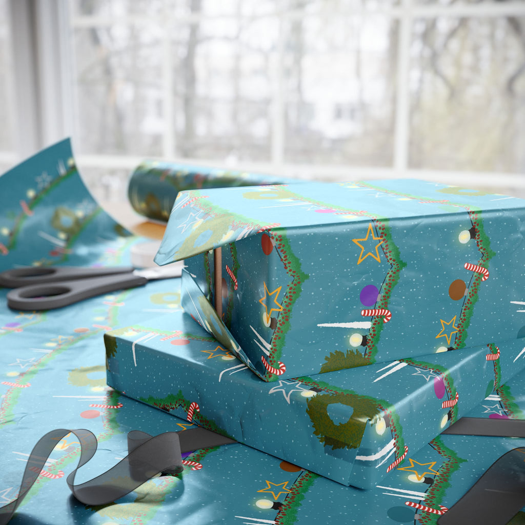 Wrapping Papers - Christmas Garland