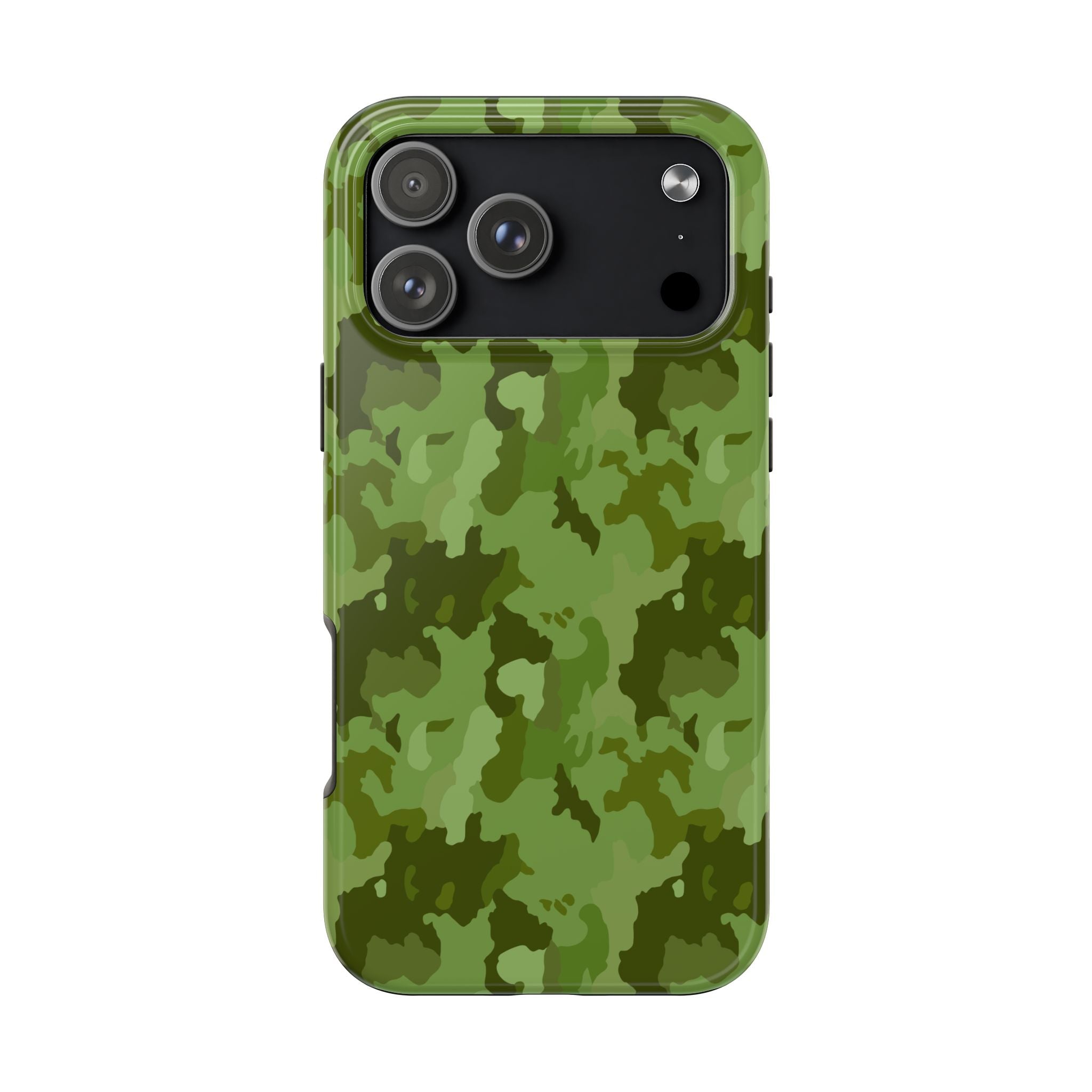 Tough Phone Cases - Green Camo