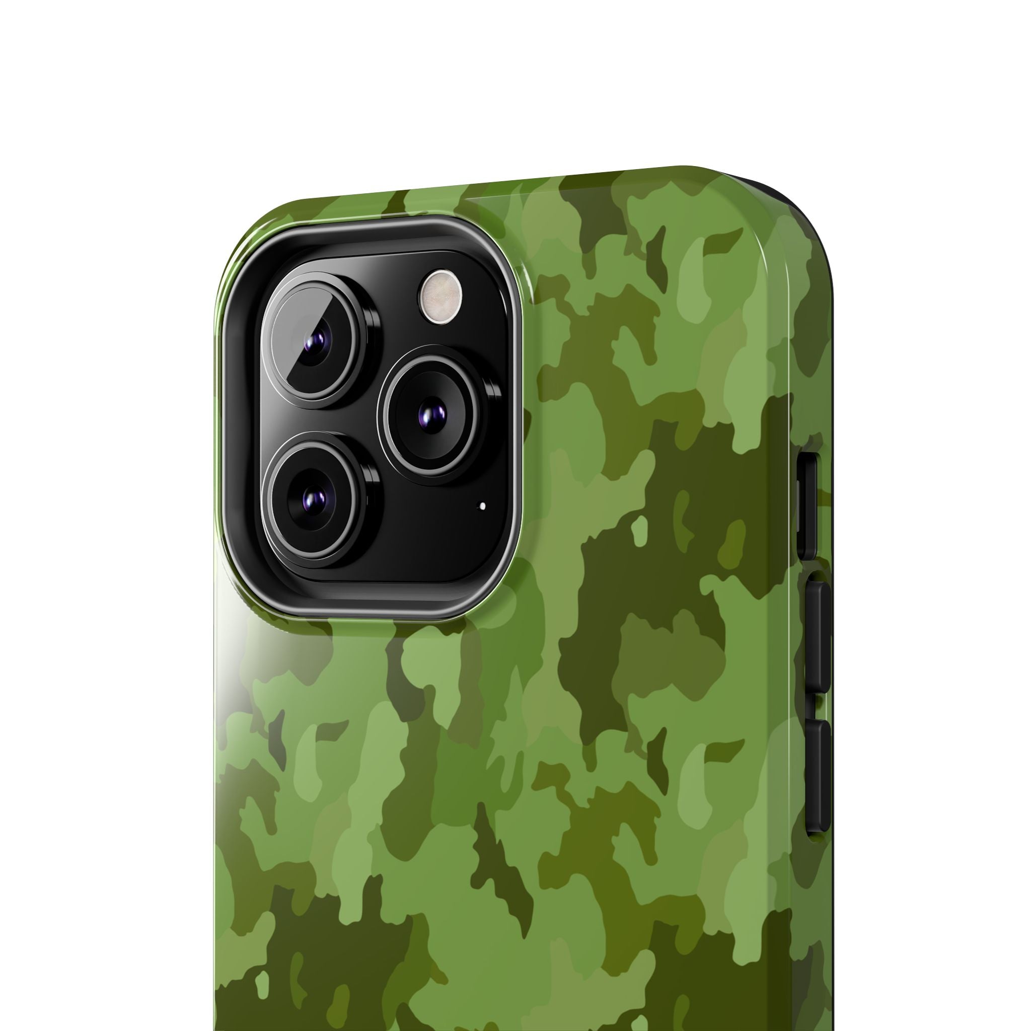 Tough Phone Cases - Green Camo