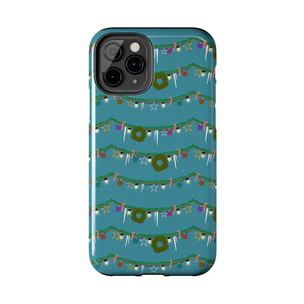 Tough Phone Cases - Christmas Garland