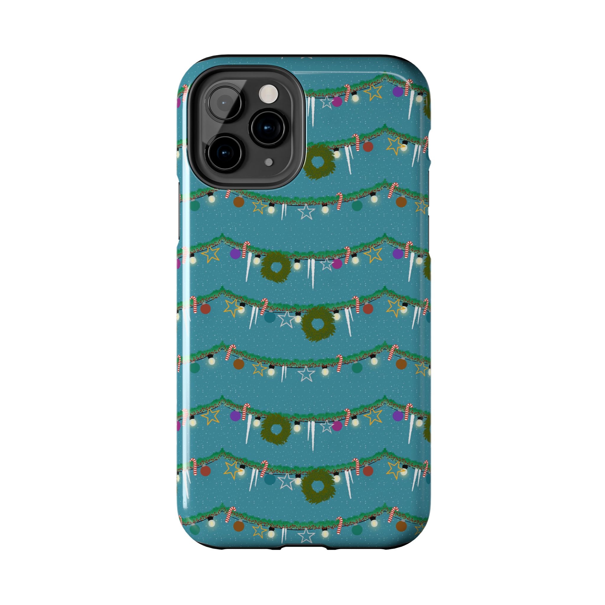 Tough Phone Cases - Christmas Garland