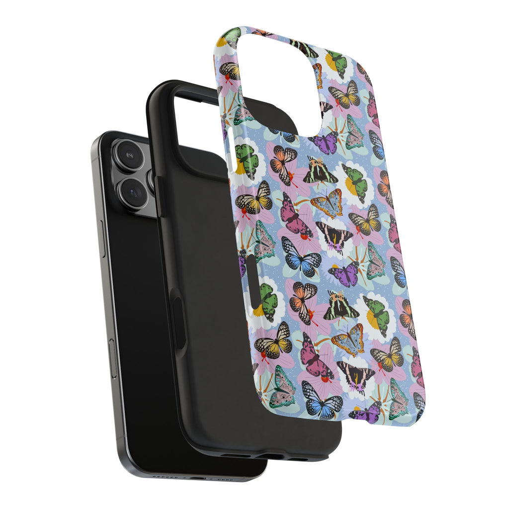 Tough Phone Cases - Butterflies and Flowers