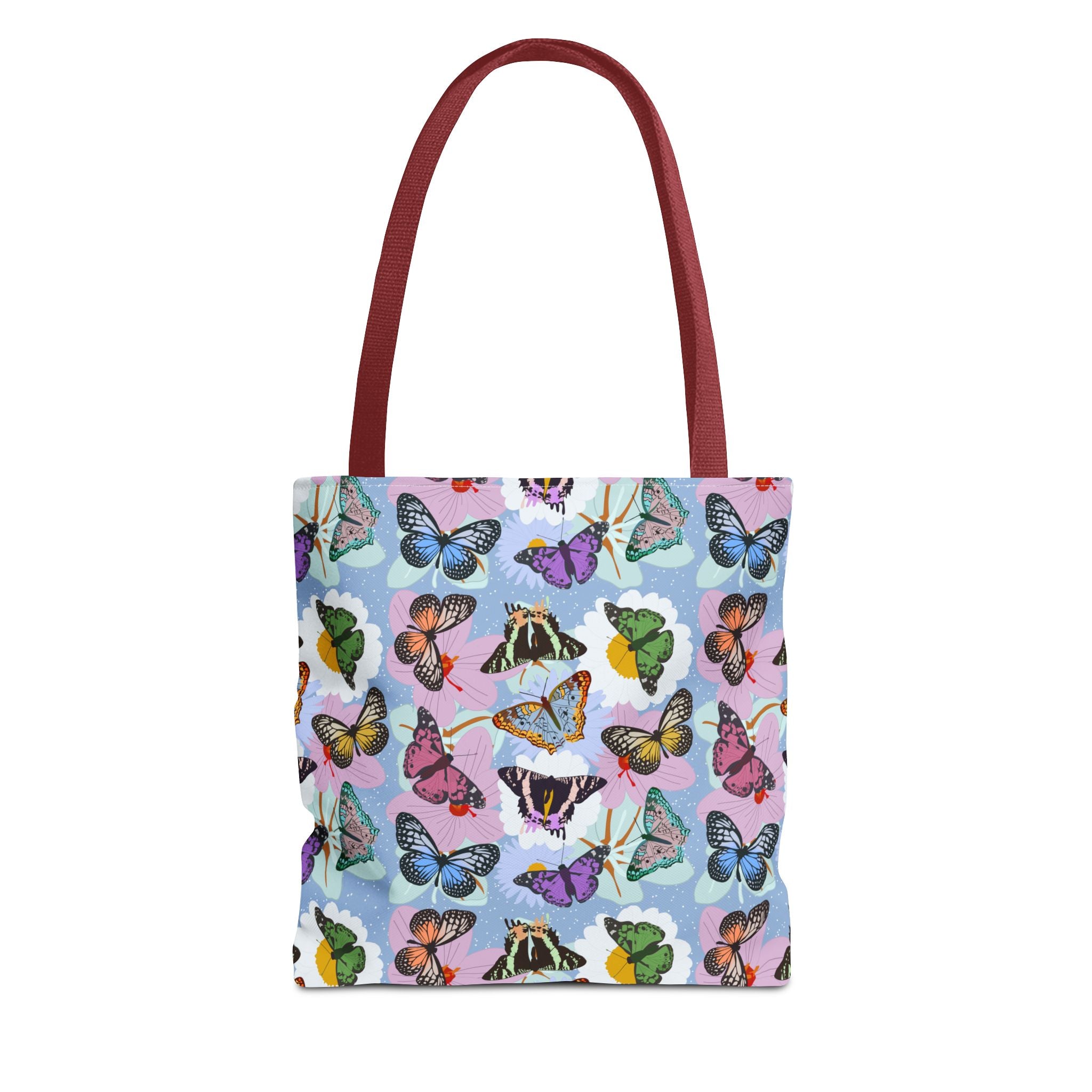 Tote Bag - Butterflies and Flowers