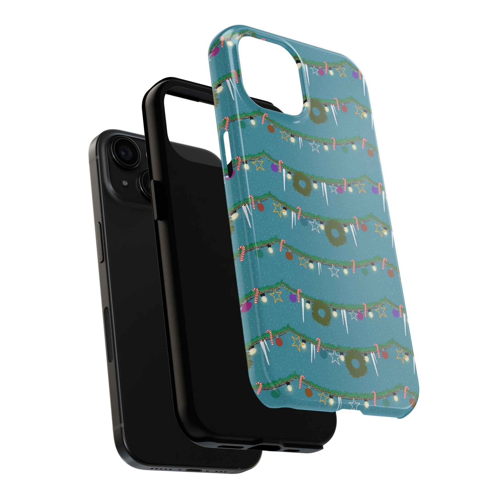 Tough Phone Cases - Christmas Garland