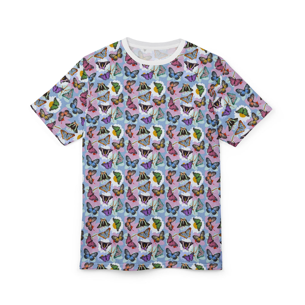 Unisex Cut & Sew Tee - Butterflies