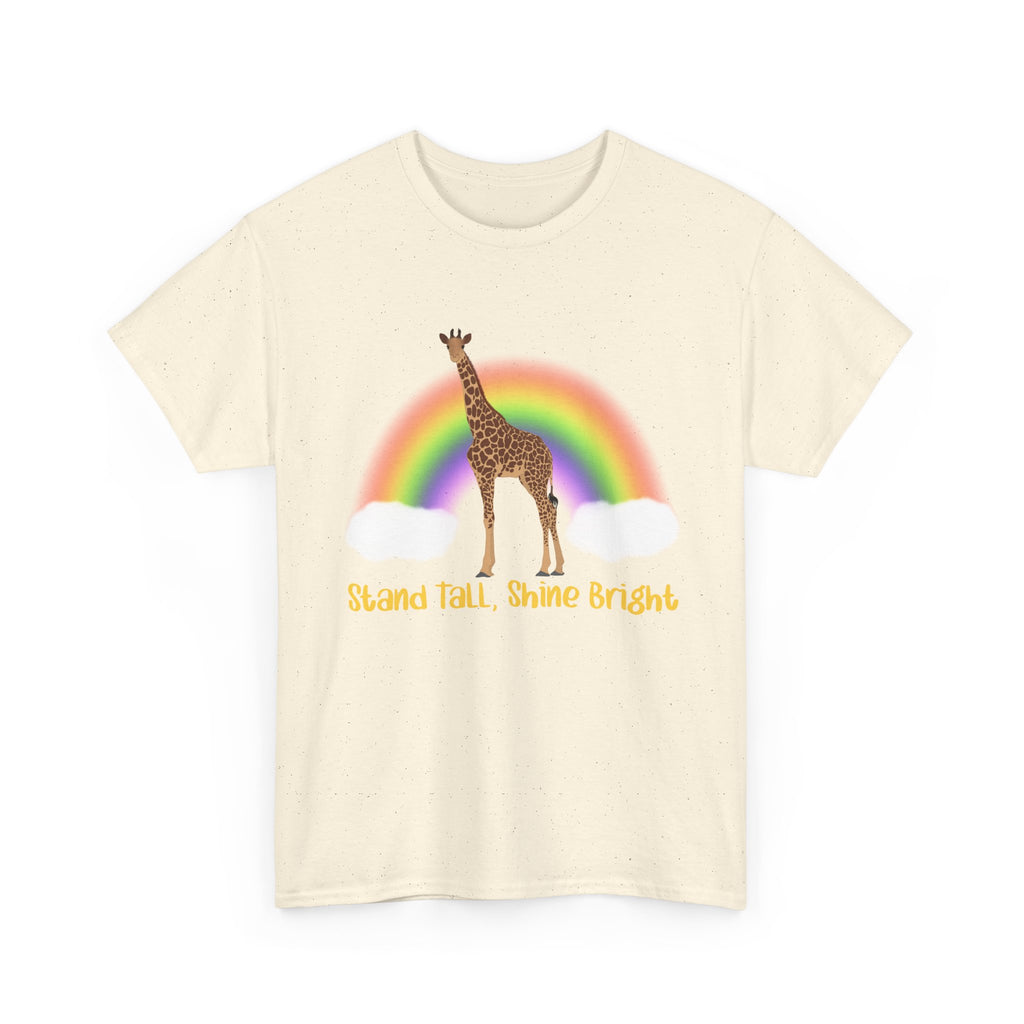 Unisex Heavy Cotton Tee - Stand Tall, Shine Bright