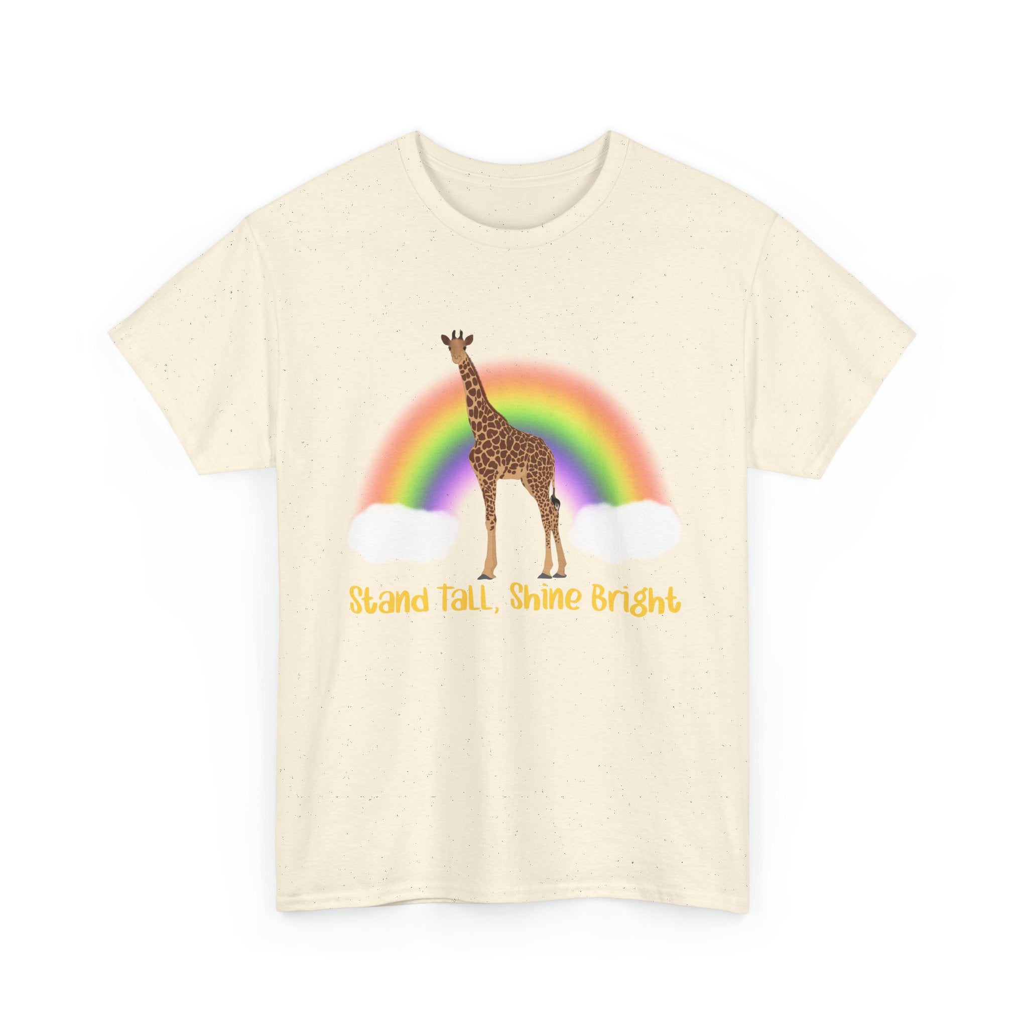 Unisex Heavy Cotton Tee - Stand Tall, Shine Bright